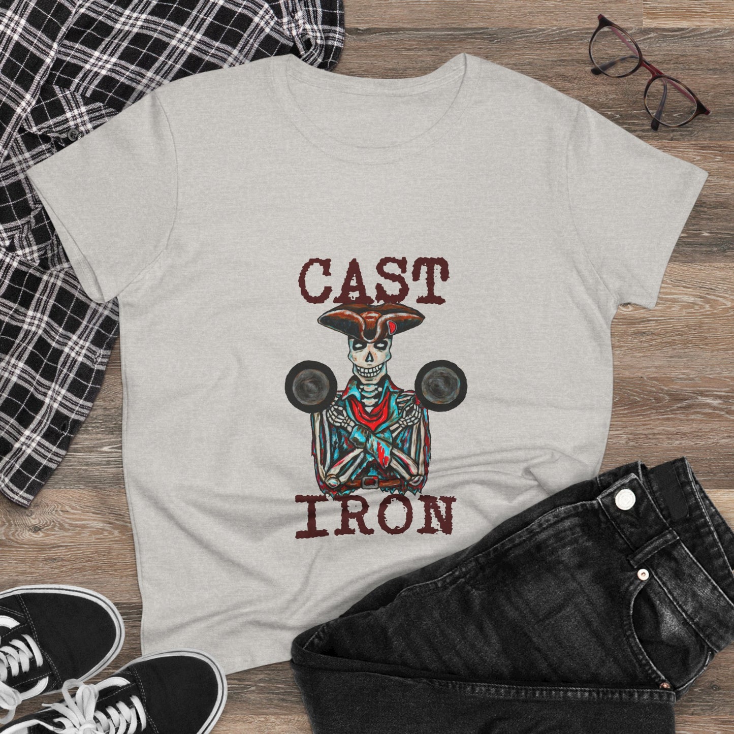 Cast Iron Women's Midweight Cotton Tee