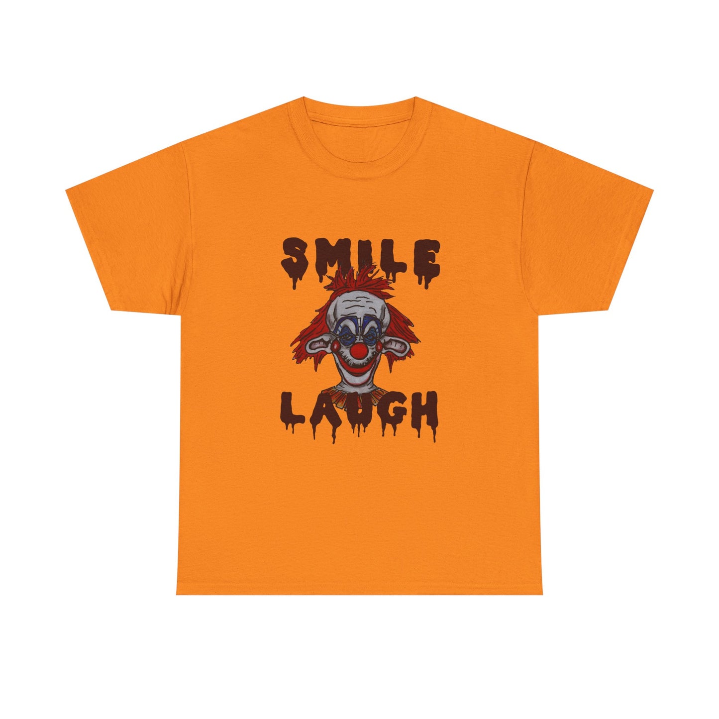 Smile, Laugh Unisex Heavy Cotton Tee