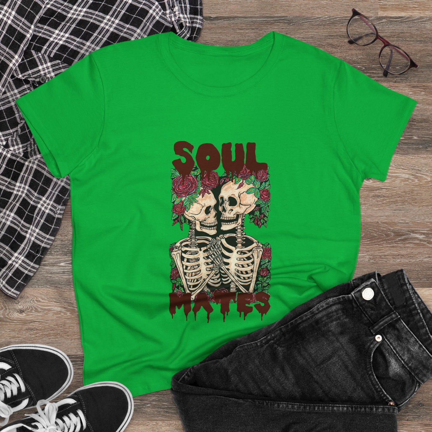 Soul Mates Women's Midweight Cotton Tee