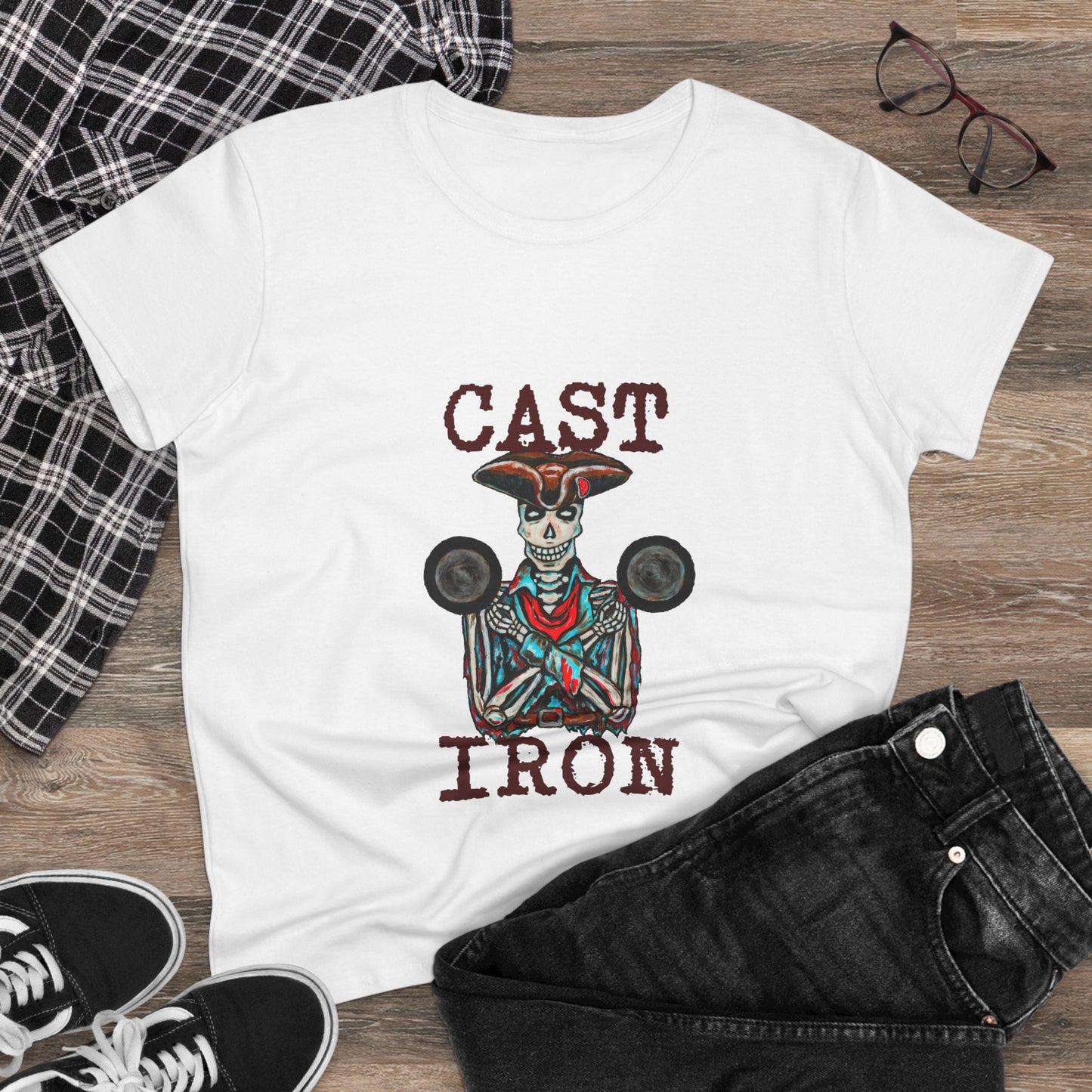 Cast Iron Women's Midweight Cotton Tee