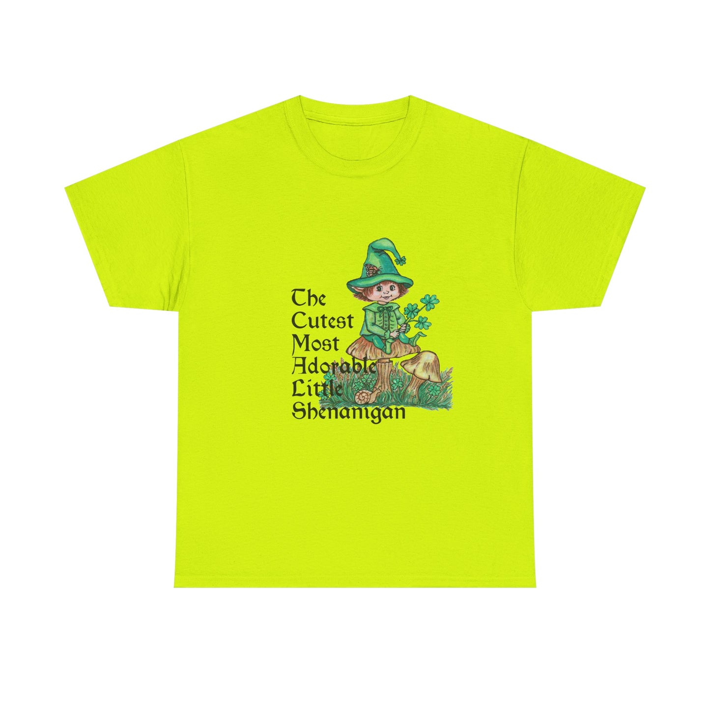 Cutest Leprechaun Unisex Heavy Cotton Tee
