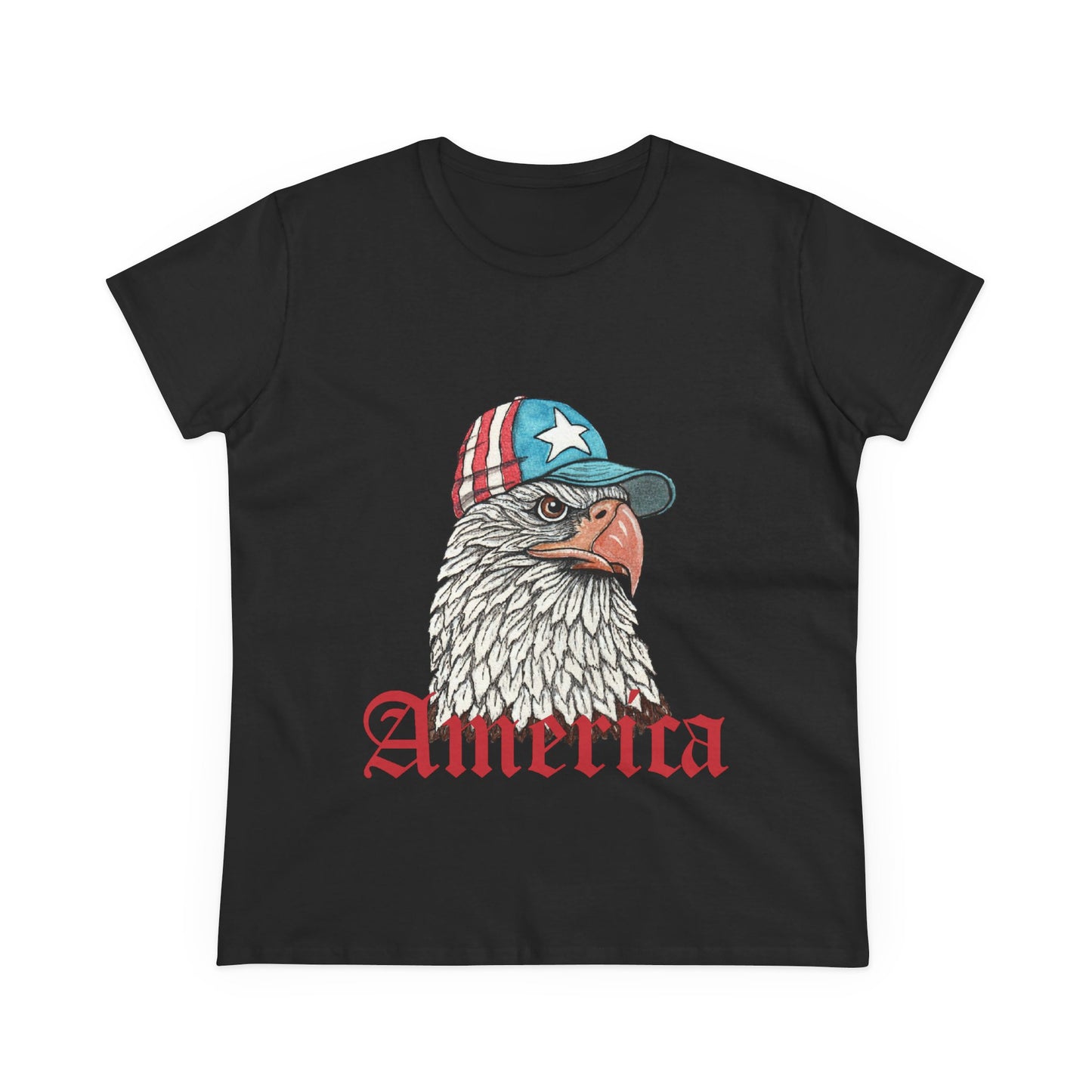 Eagle America Women's Midweight Cotton Tee