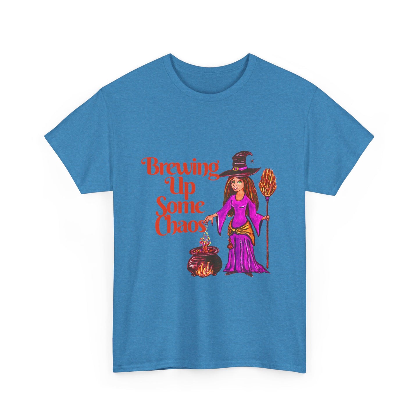 Brewing Up Some Chaos Unisex Heavy Cotton Tee