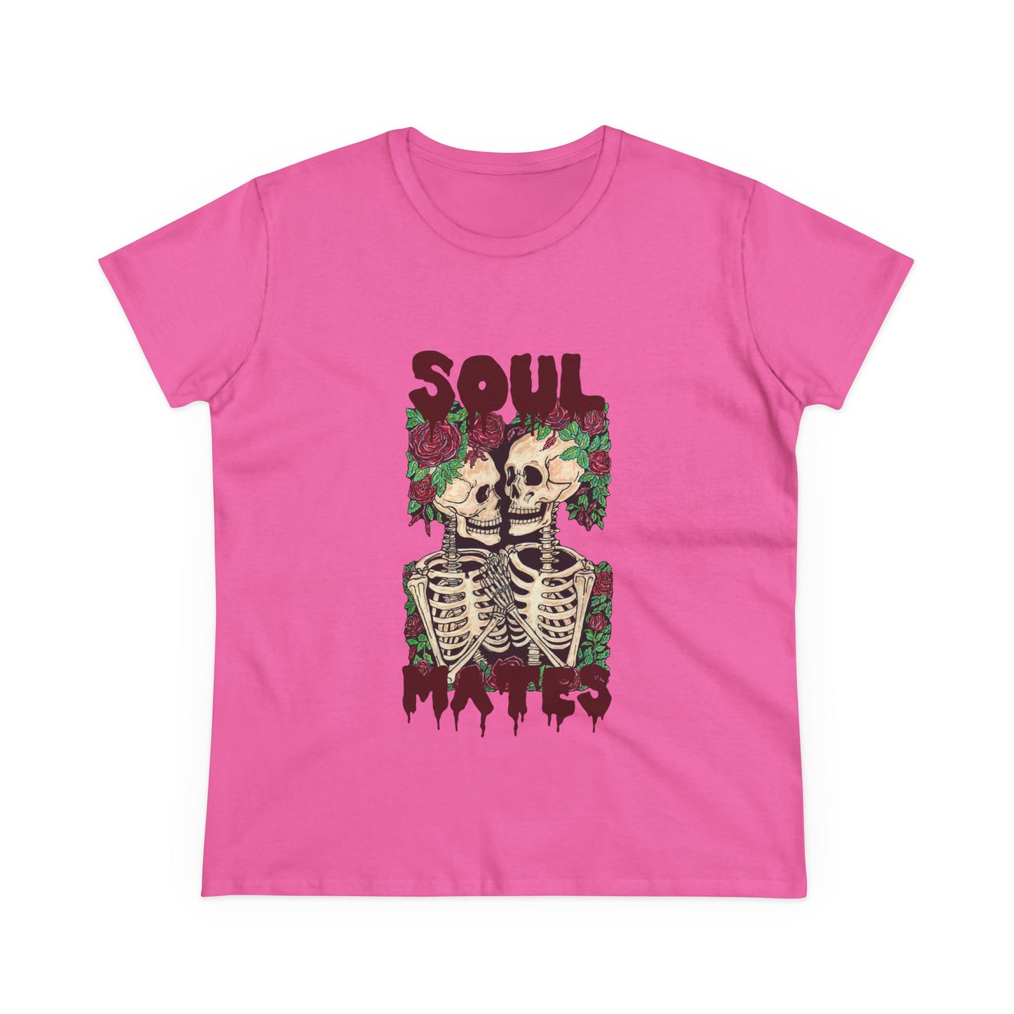 Soul Mates Women's Midweight Cotton Tee