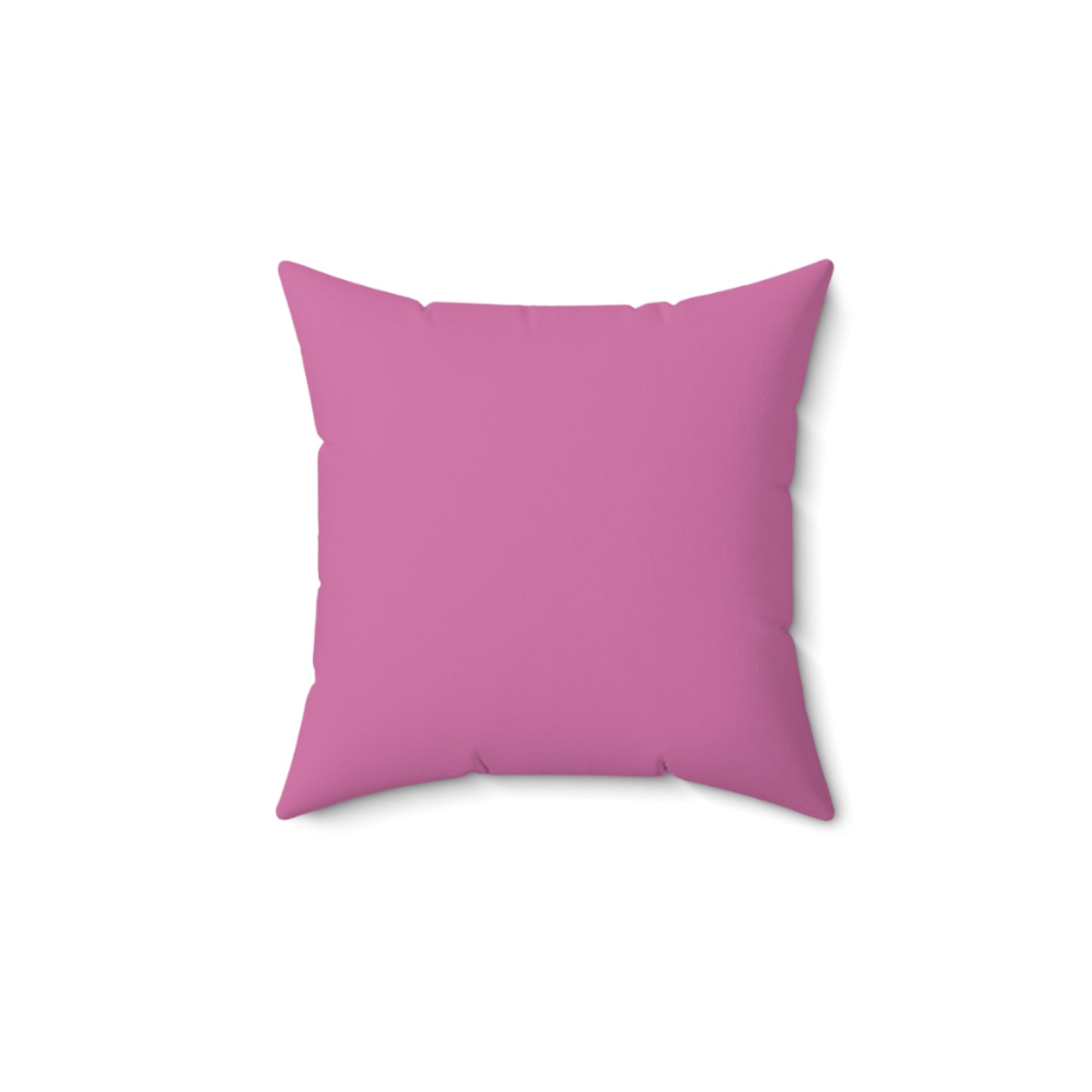 Cute and Fluffy Spun Polyester Square Pillow