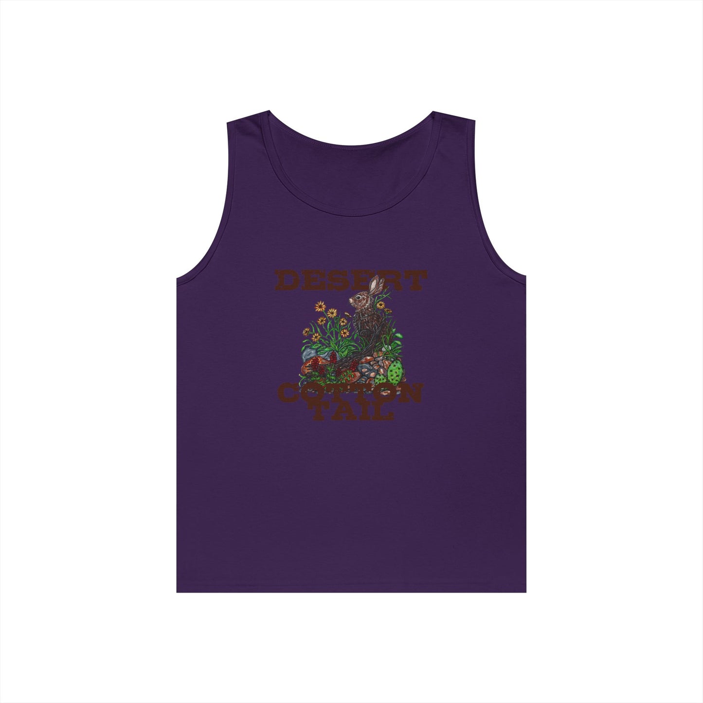 Desert Cottontail Unisex Heavy Cotton Tank Top