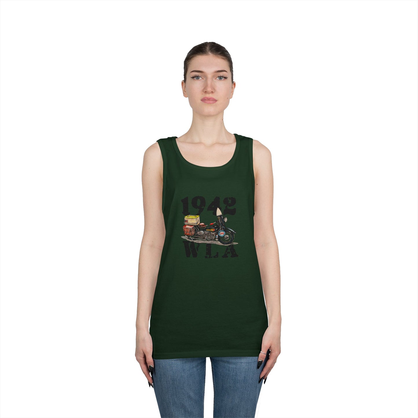 1942 WLA Unisex Heavy Cotton Tank Top
