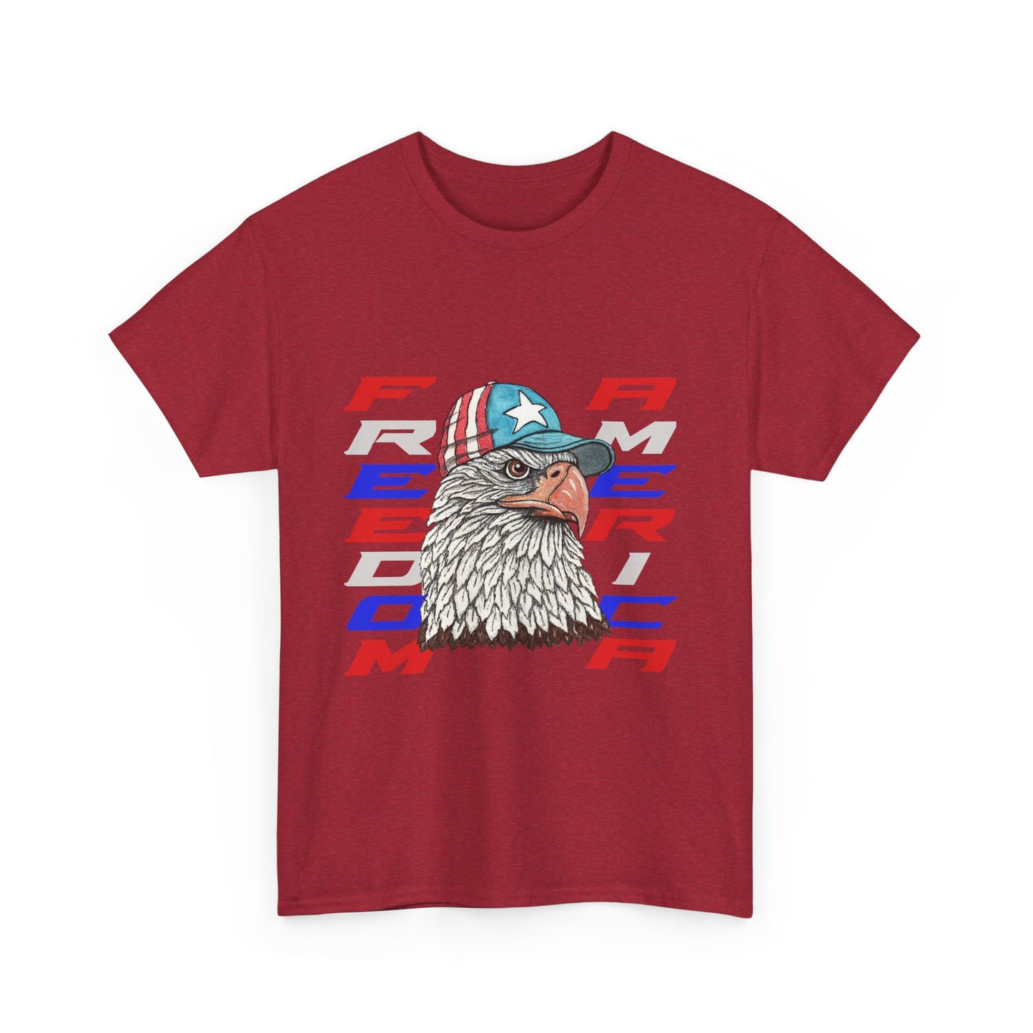 Freedom America Unisex Heavy Cotton Tee
