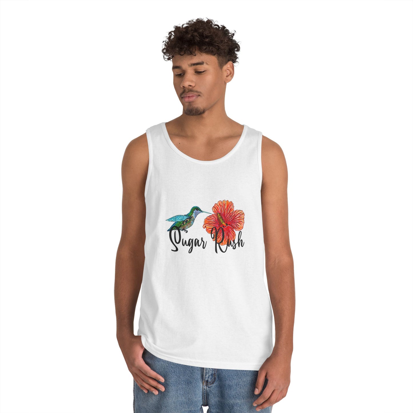 Sugar Rush Unisex Heavy Cotton Tank Top