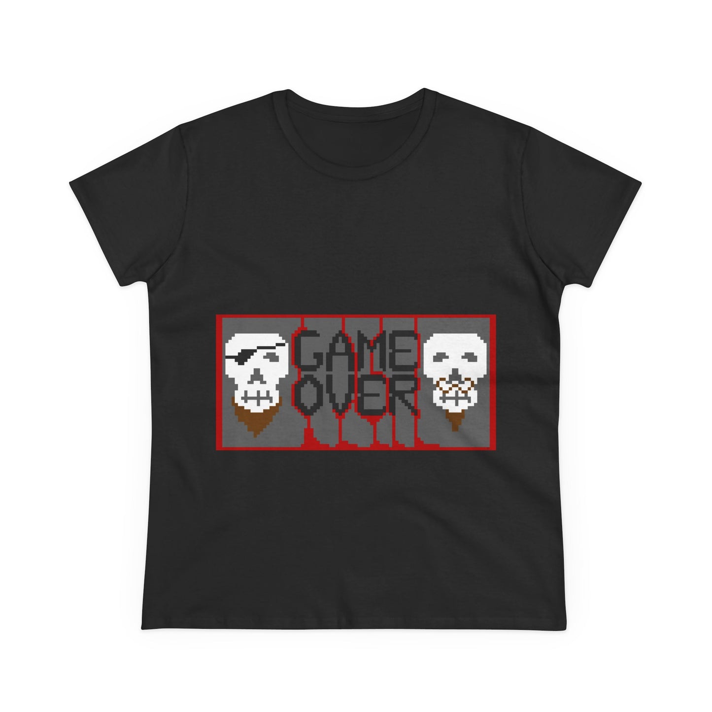 Game Over Women's Midweight Cotton Tee