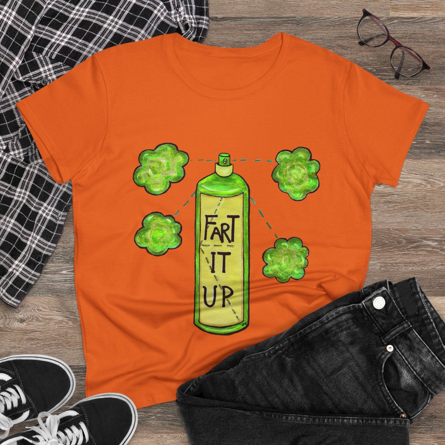 Fart it Up Women's Midweight Cotton Tee