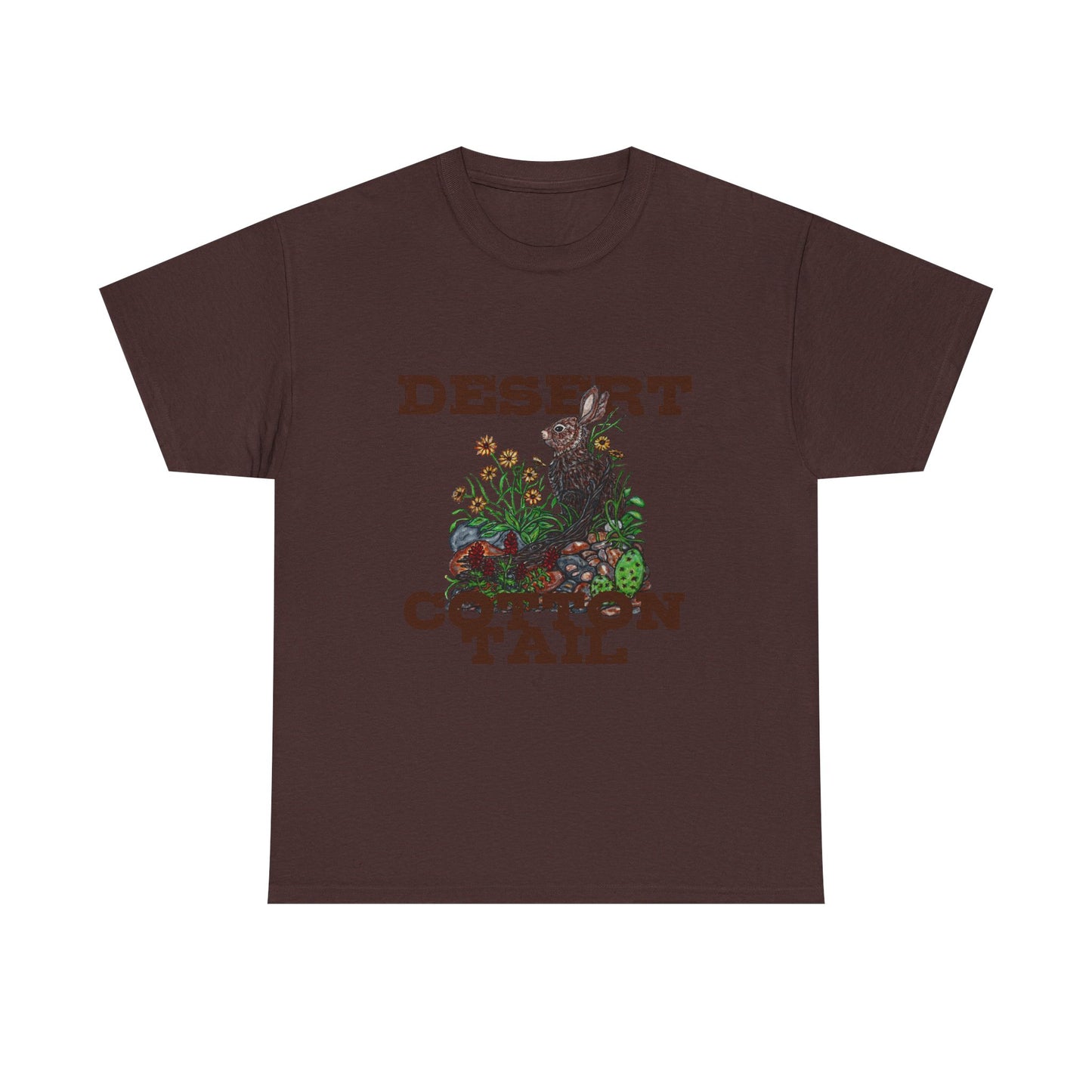 Desert Cottontail Unisex Heavy Cotton Tee