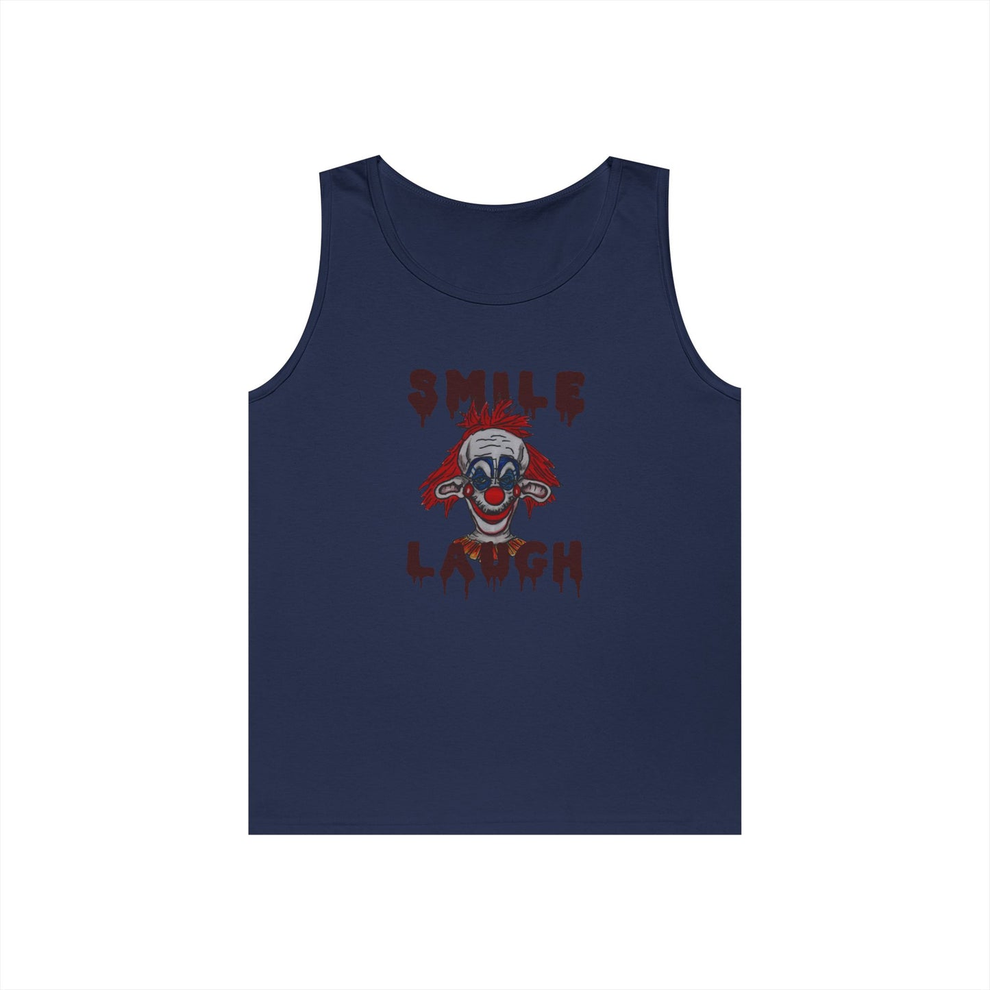 Smile, Laugh Unisex Heavy Cotton Tank Top