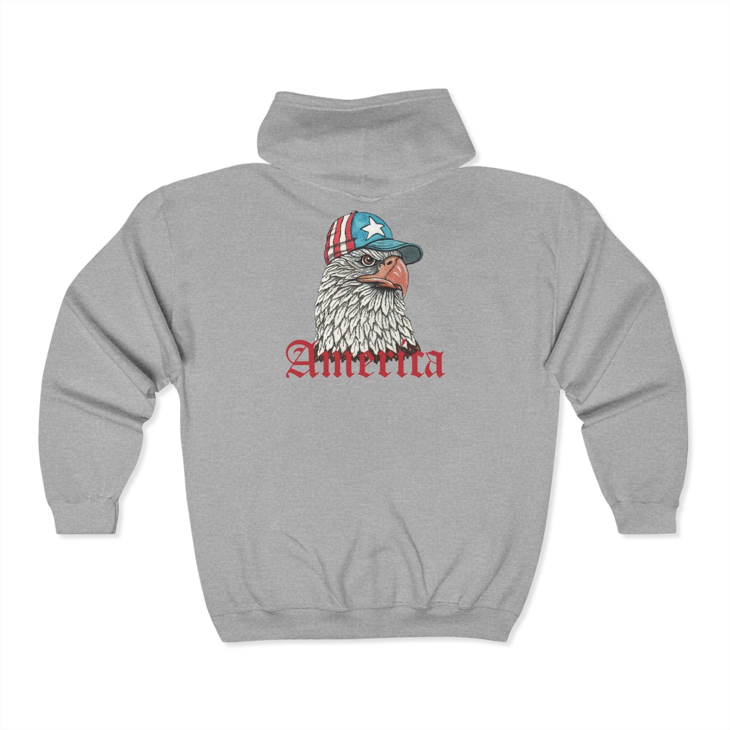 America Unisex Heavy Blend™ Full Zip Hooded Sweatshirt