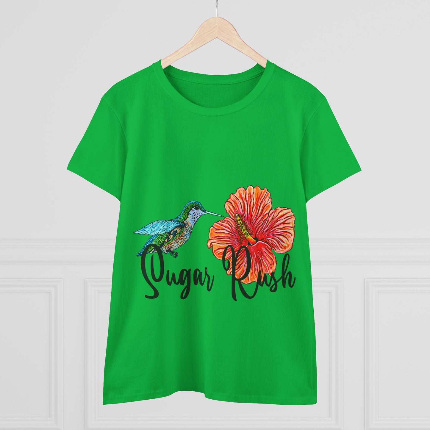 Sugar Rush Women's Midweight Cotton Tee