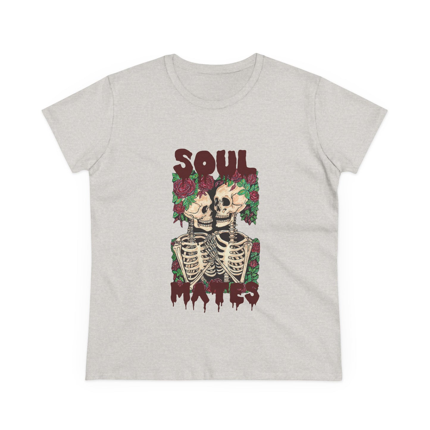 Soul Mates Women's Midweight Cotton Tee