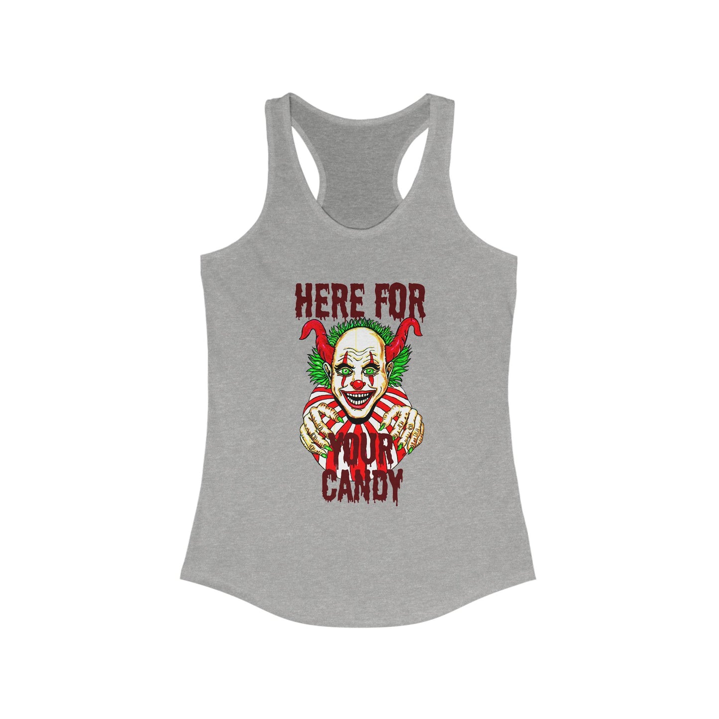 Here for Your Candy Women's Ideal Racerback Tank