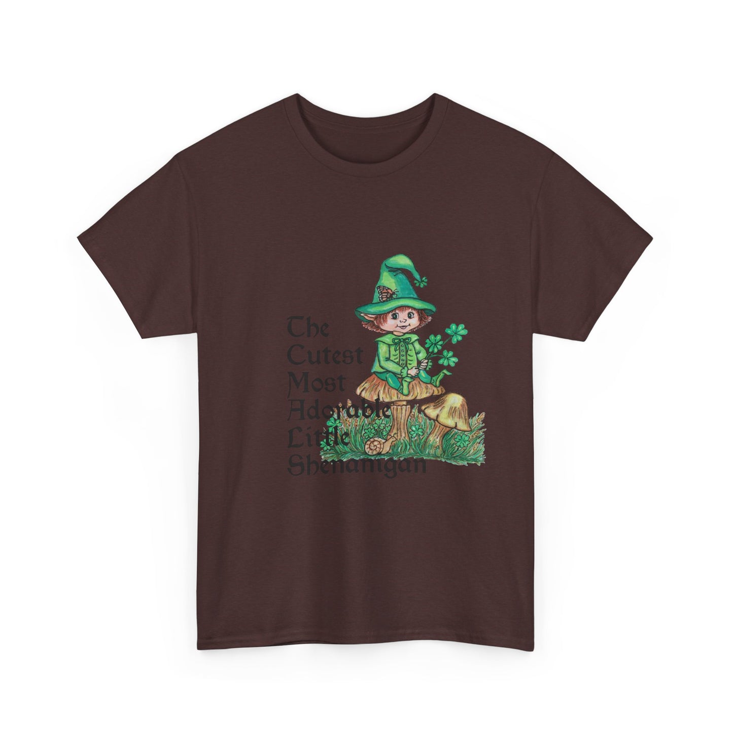 Cutest Leprechaun Unisex Heavy Cotton Tee