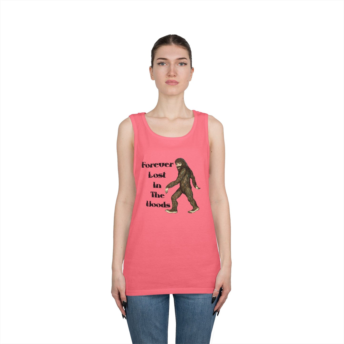 Lost in the Woods Unisex Heavy Cotton Tank Top