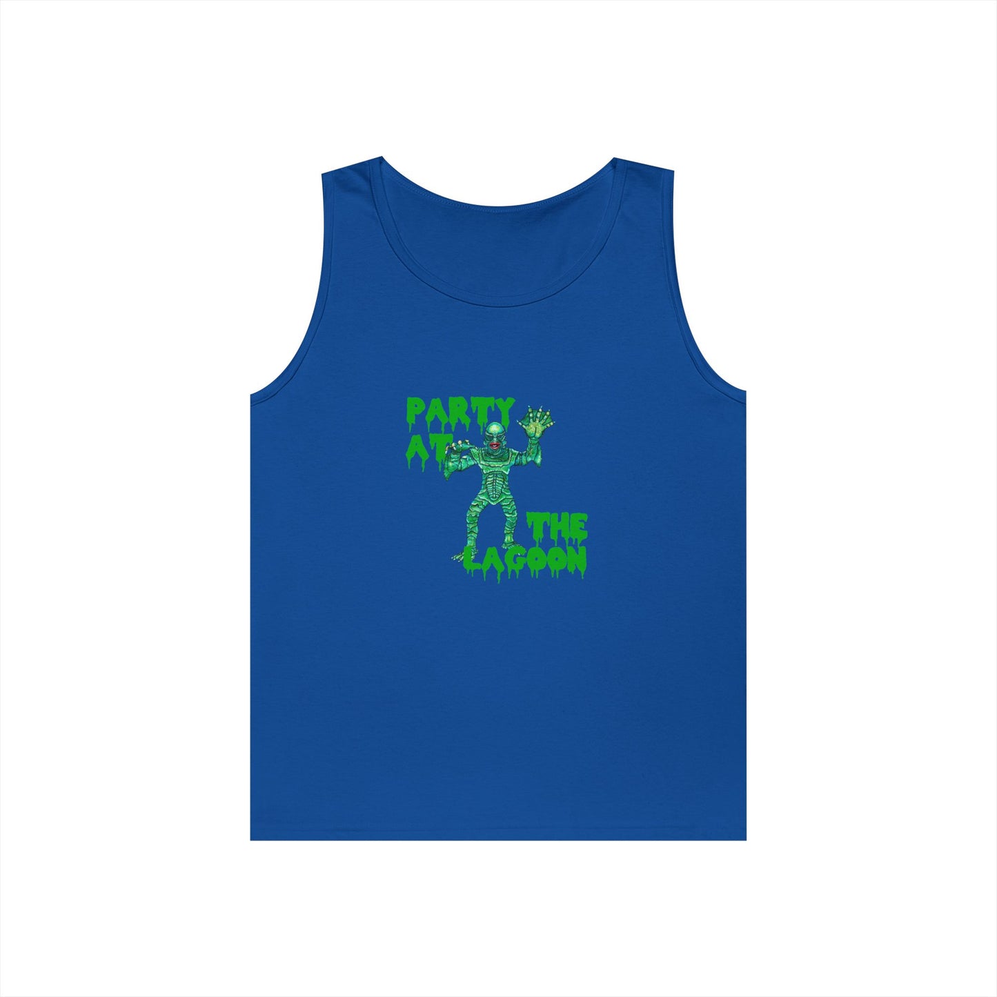 Party at the Lagoon Unisex Heavy Cotton Tank Top
