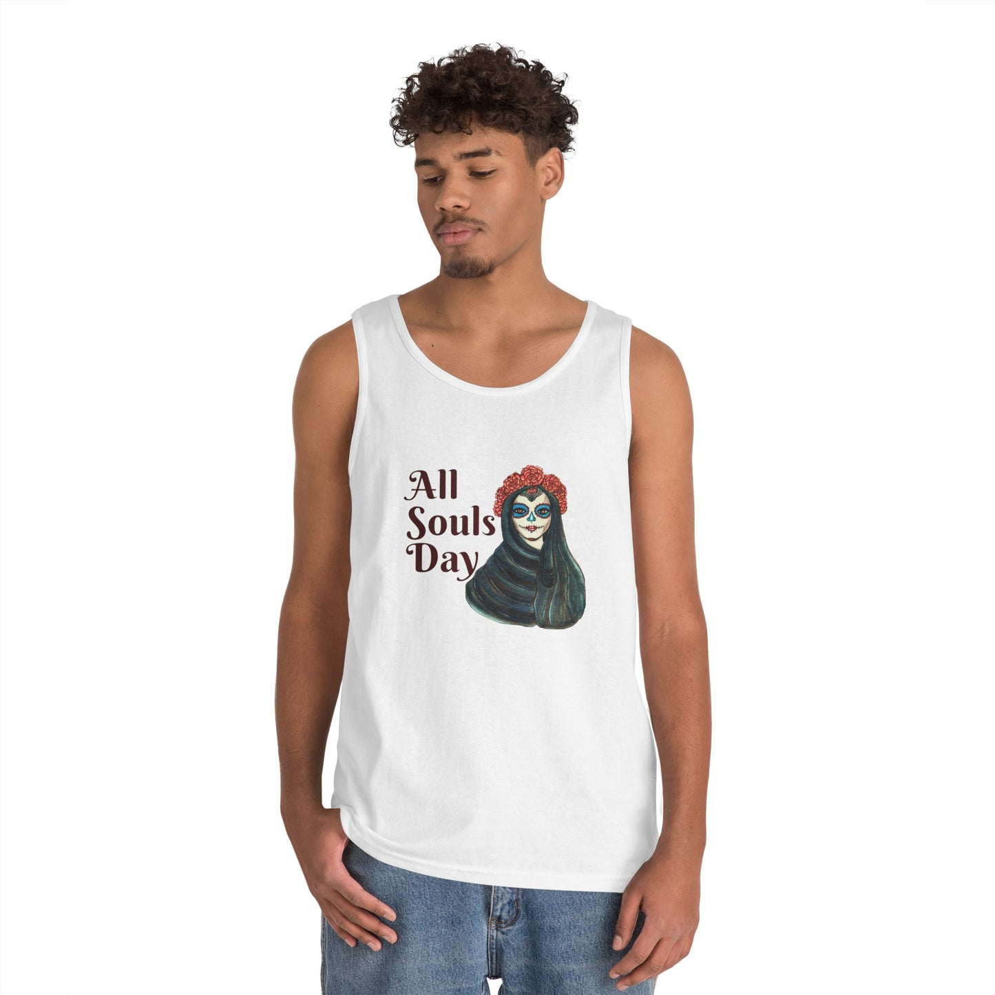 All Souls Day Unisex Heavy Cotton Tank Top