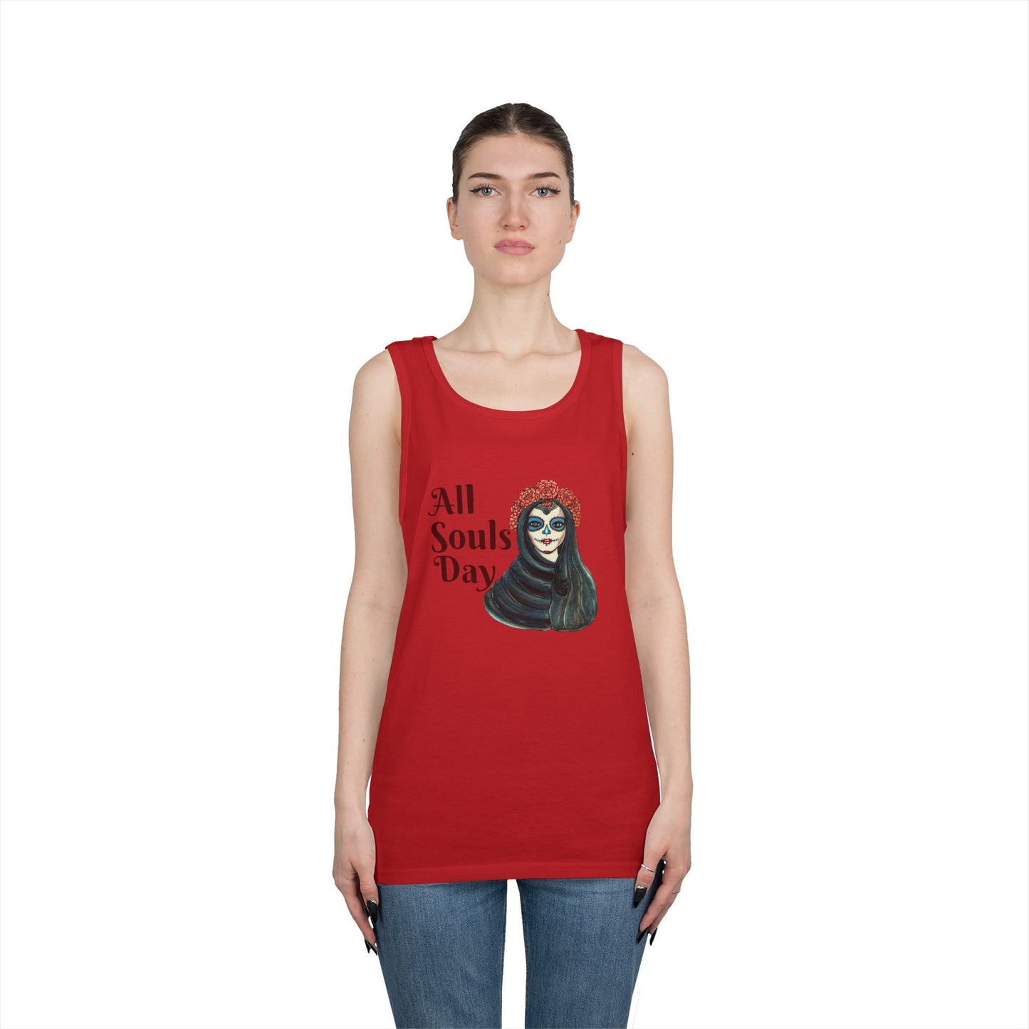 All Souls Day Unisex Heavy Cotton Tank Top
