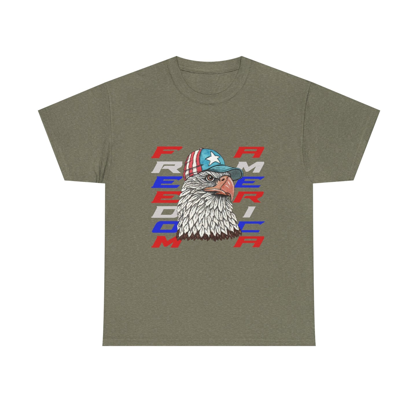 Freedom America Unisex Heavy Cotton Tee