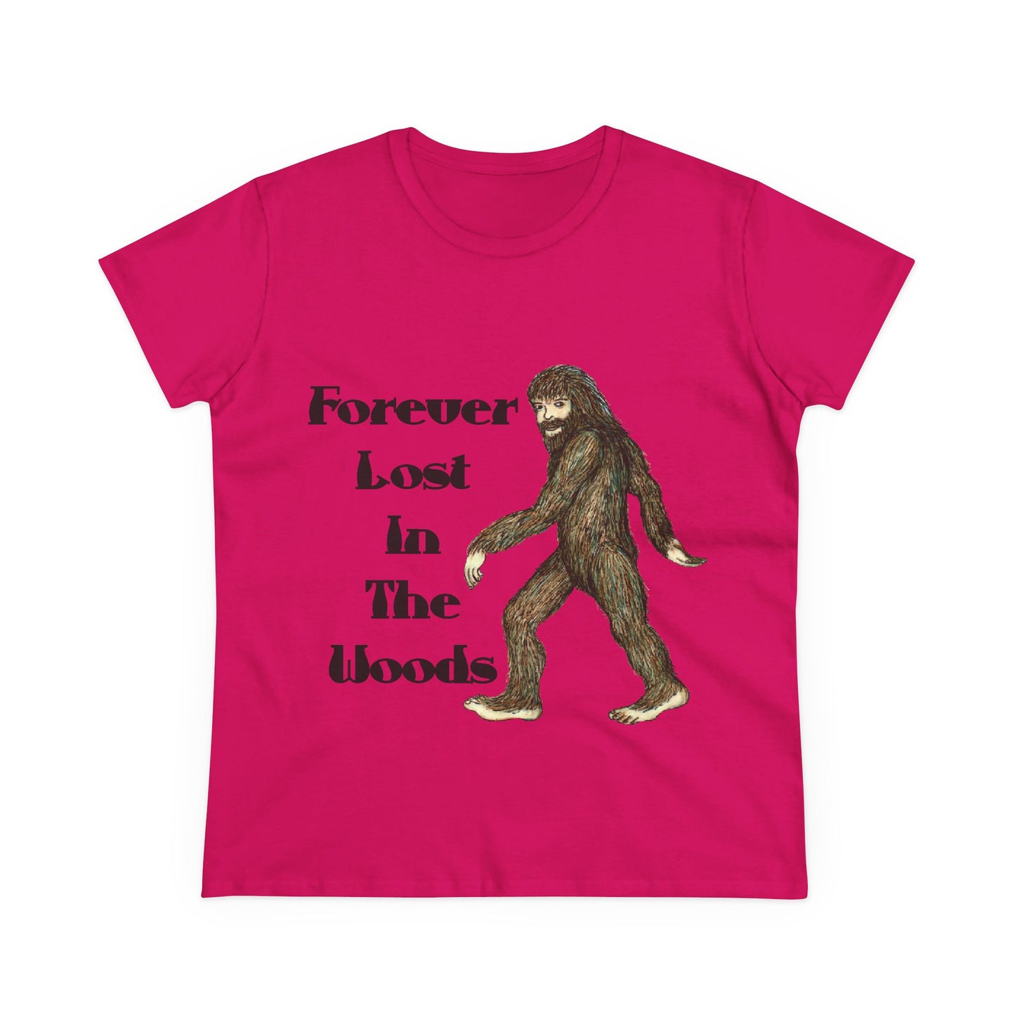 Lost in the Woods Women's Midweight Cotton Tee