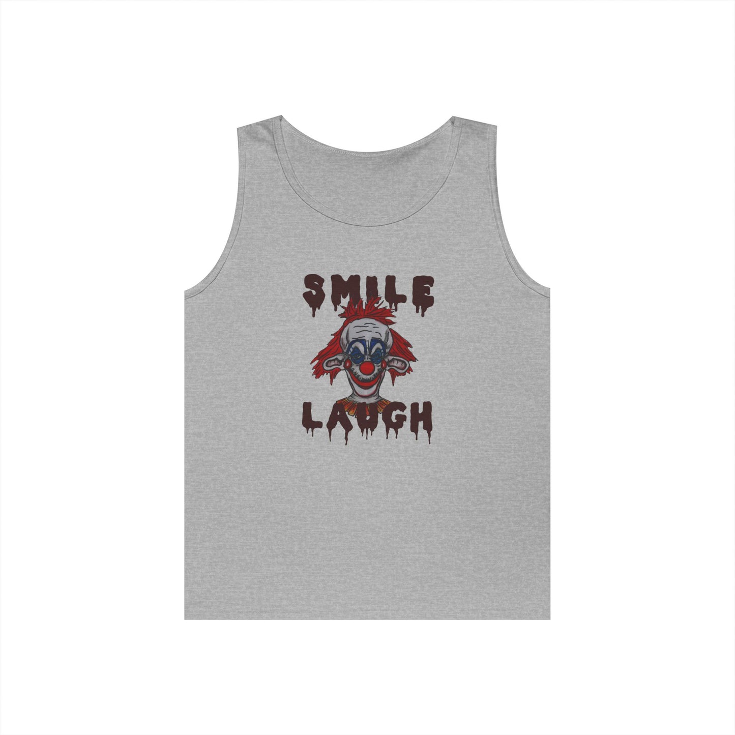 Smile, Laugh Unisex Heavy Cotton Tank Top