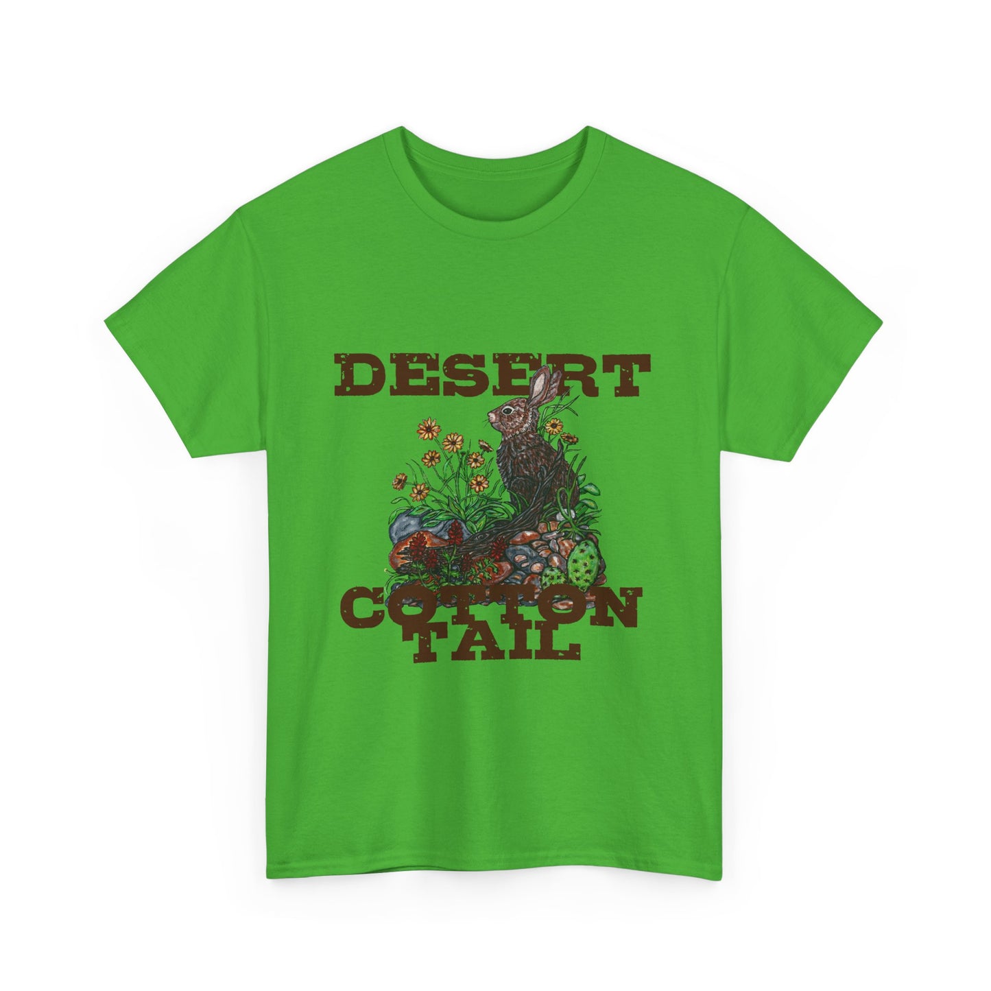 Desert Cottontail Unisex Heavy Cotton Tee