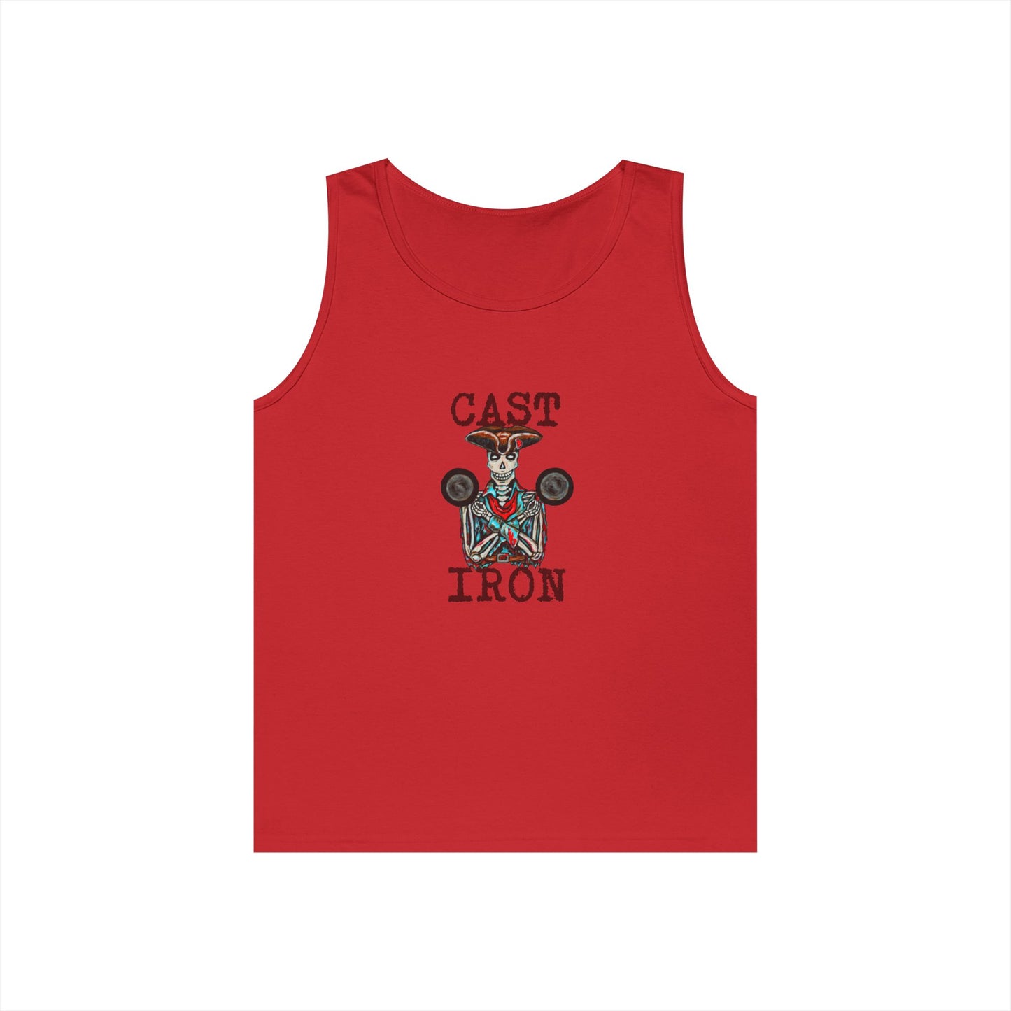 Cast Iron Unisex Heavy Cotton Tank Top