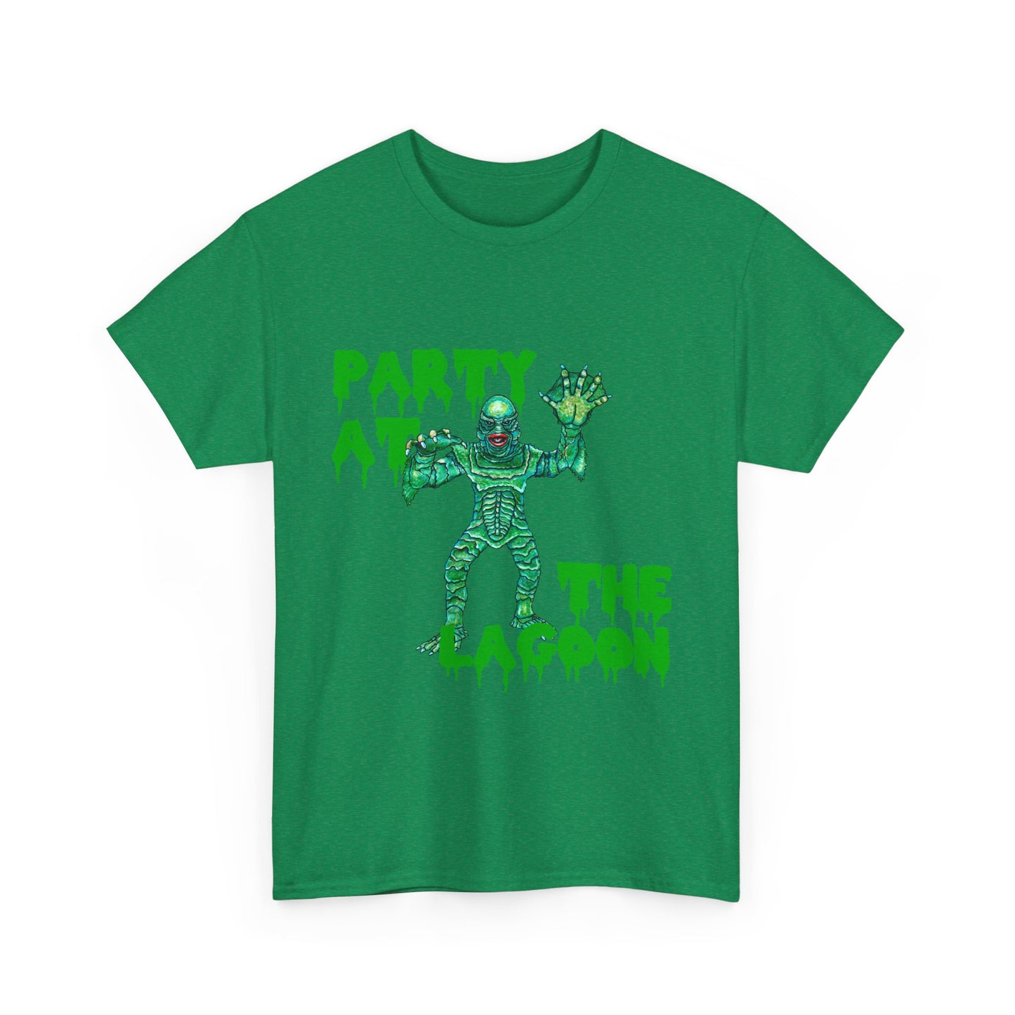 Party at the Lagoon Unisex Heavy Cotton Tee