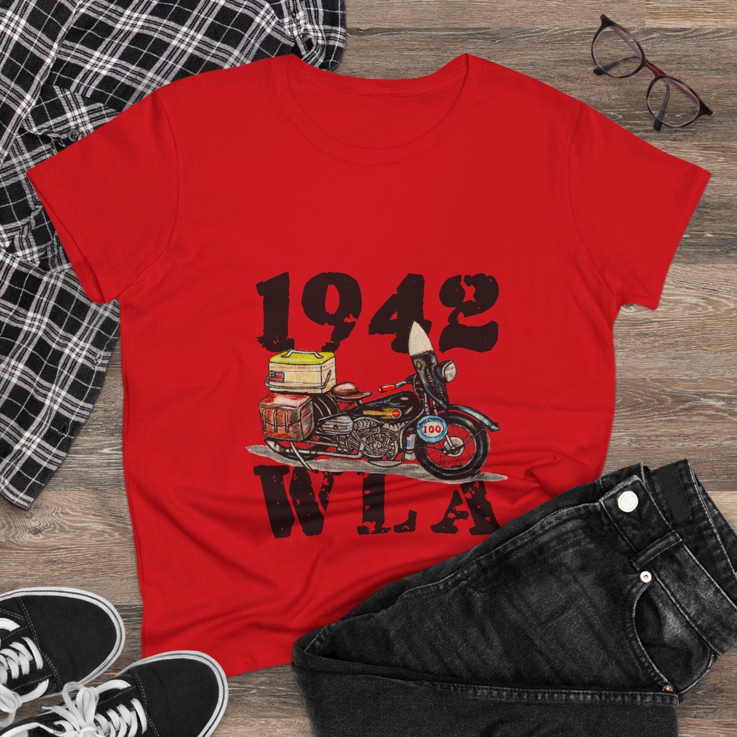 1942 WLA Women's Midweight Cotton Tee
