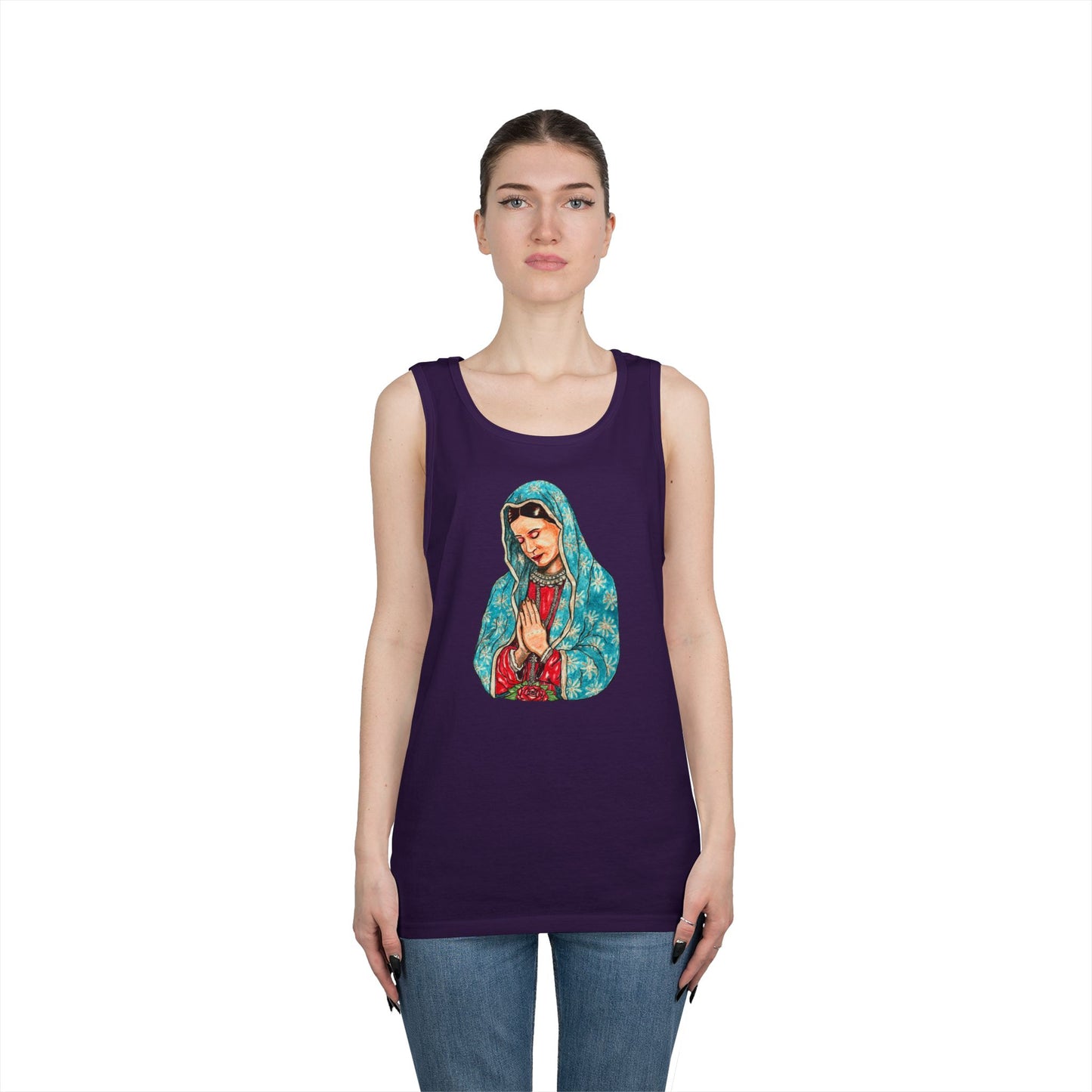 Mary Unisex Heavy Cotton Tank Top