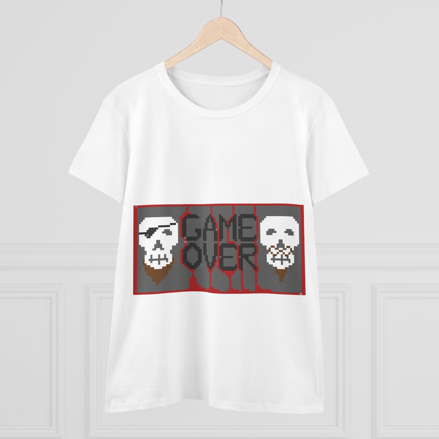 Game Over Women's Midweight Cotton Tee