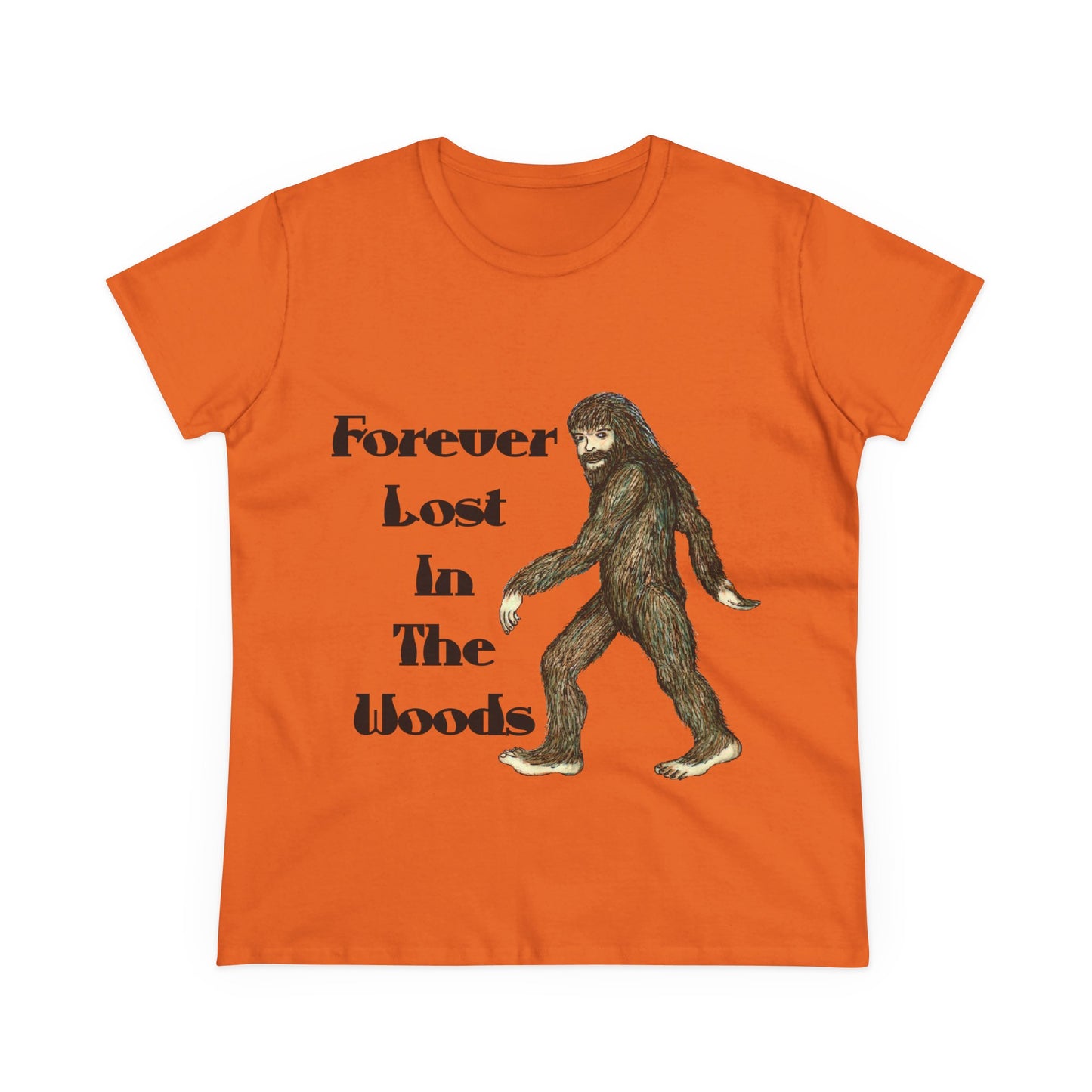 Lost in the Woods Women's Midweight Cotton Tee