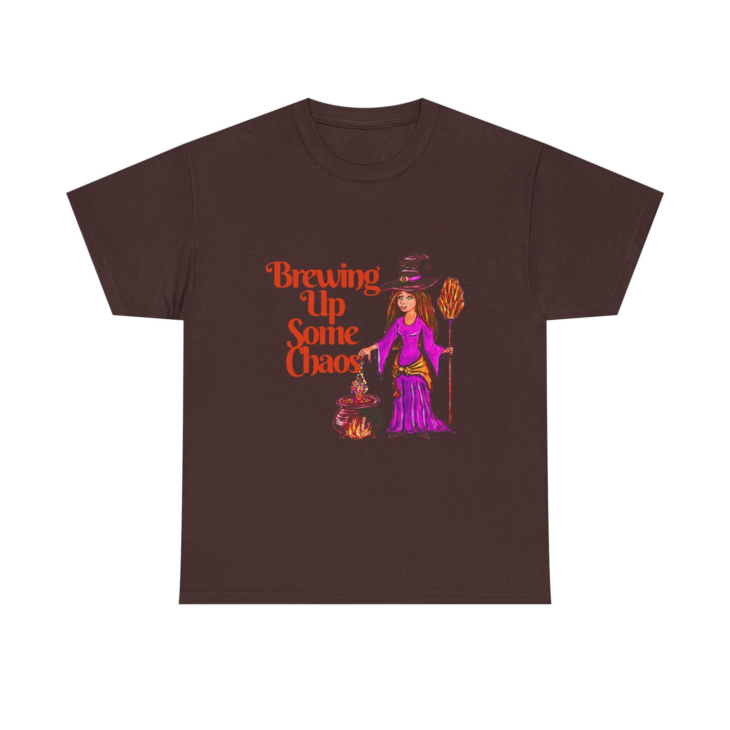 Brewing Up Some Chaos Unisex Heavy Cotton Tee