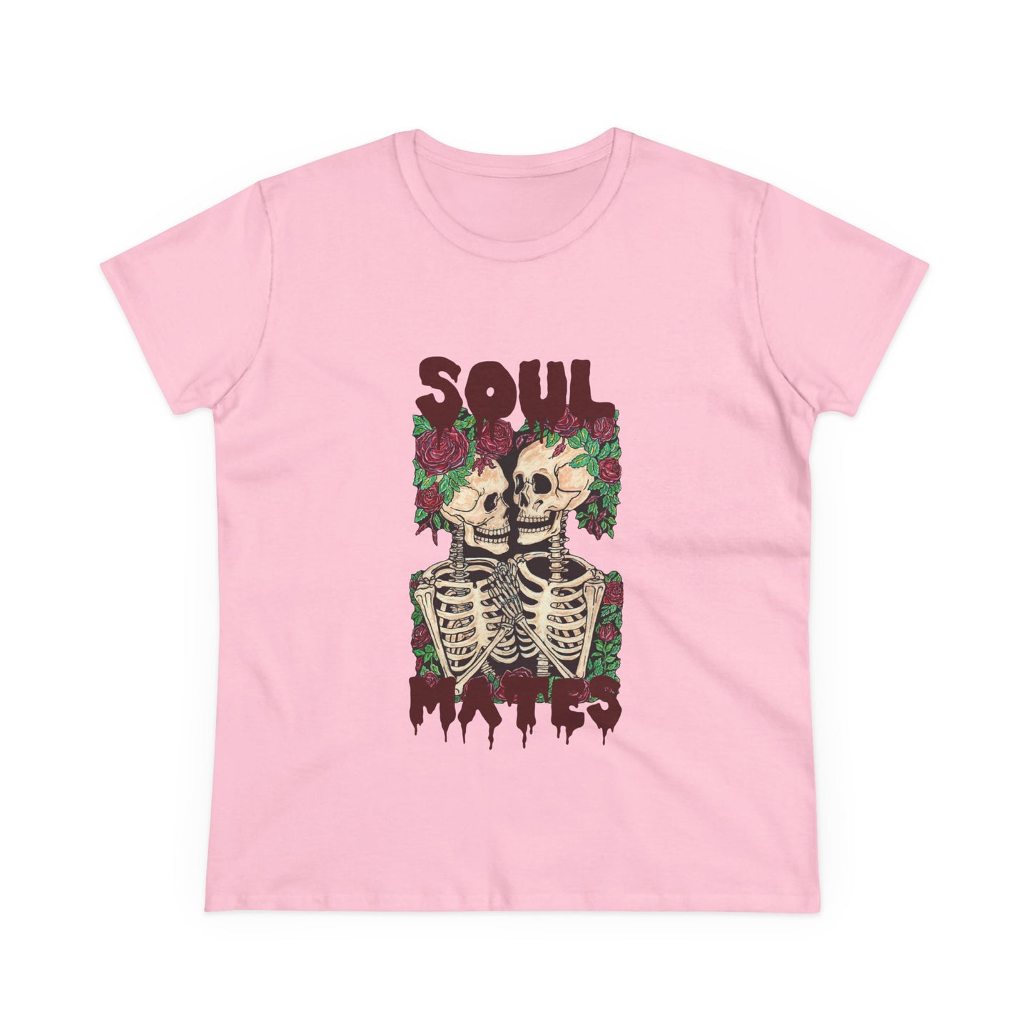 Soul Mates Women's Midweight Cotton Tee