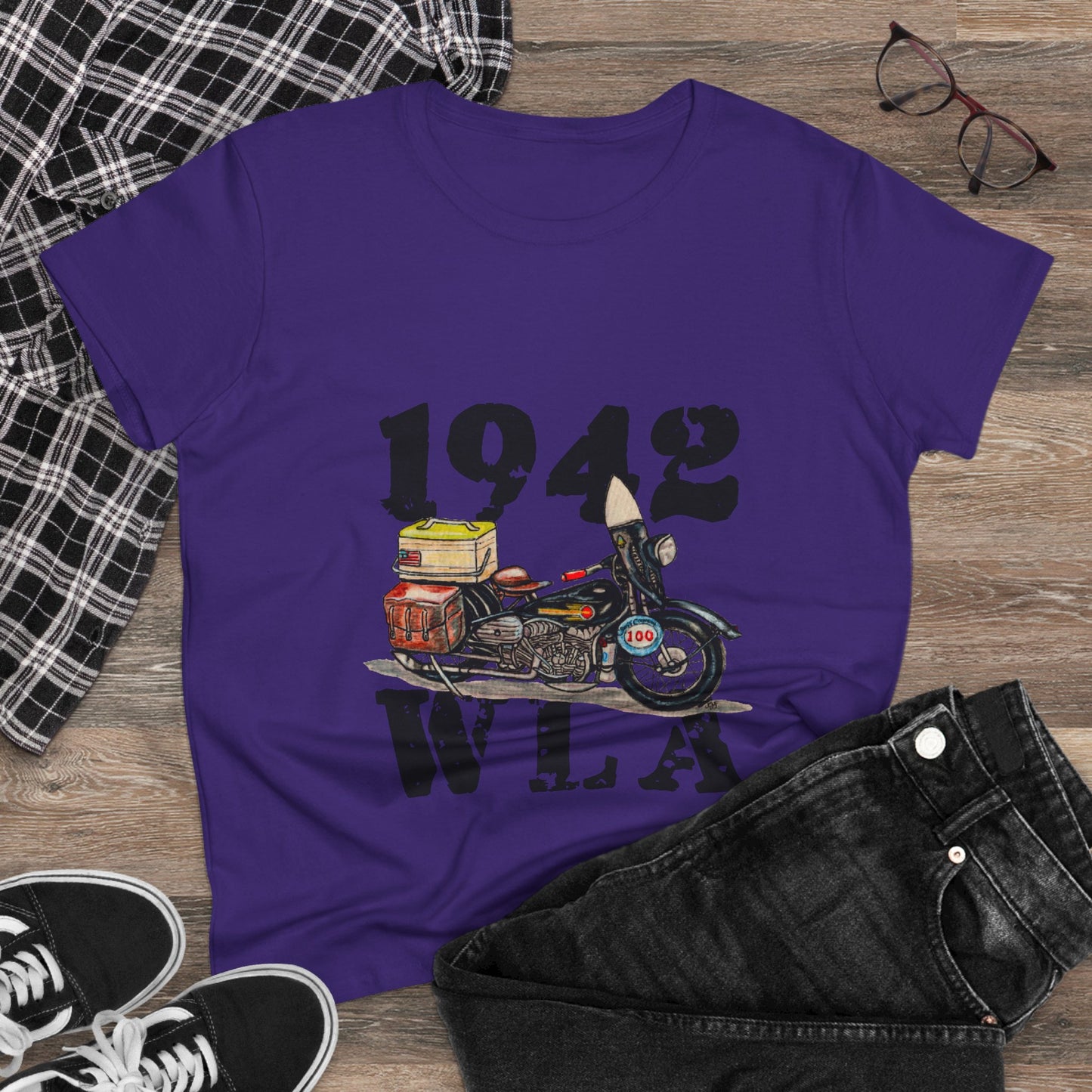 1942 WLA Women's Midweight Cotton Tee