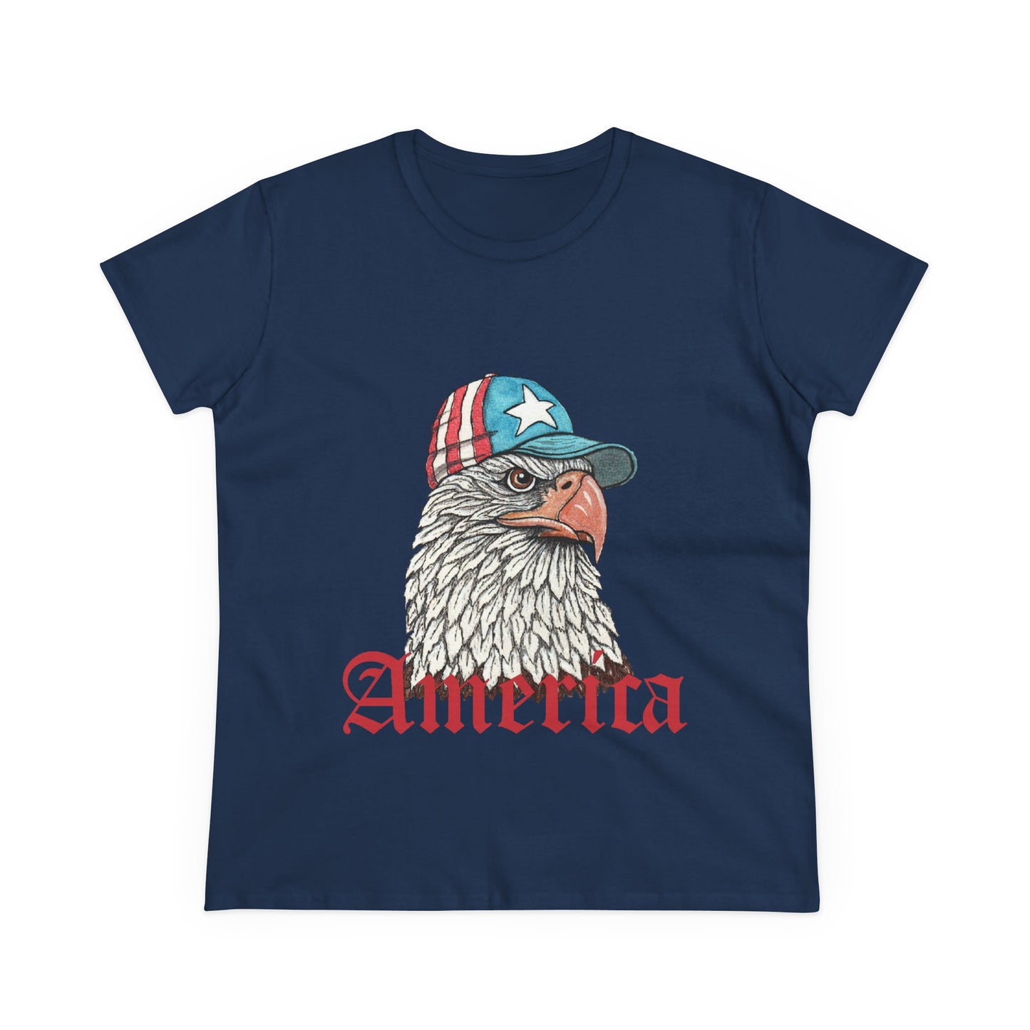 Eagle America Women's Midweight Cotton Tee