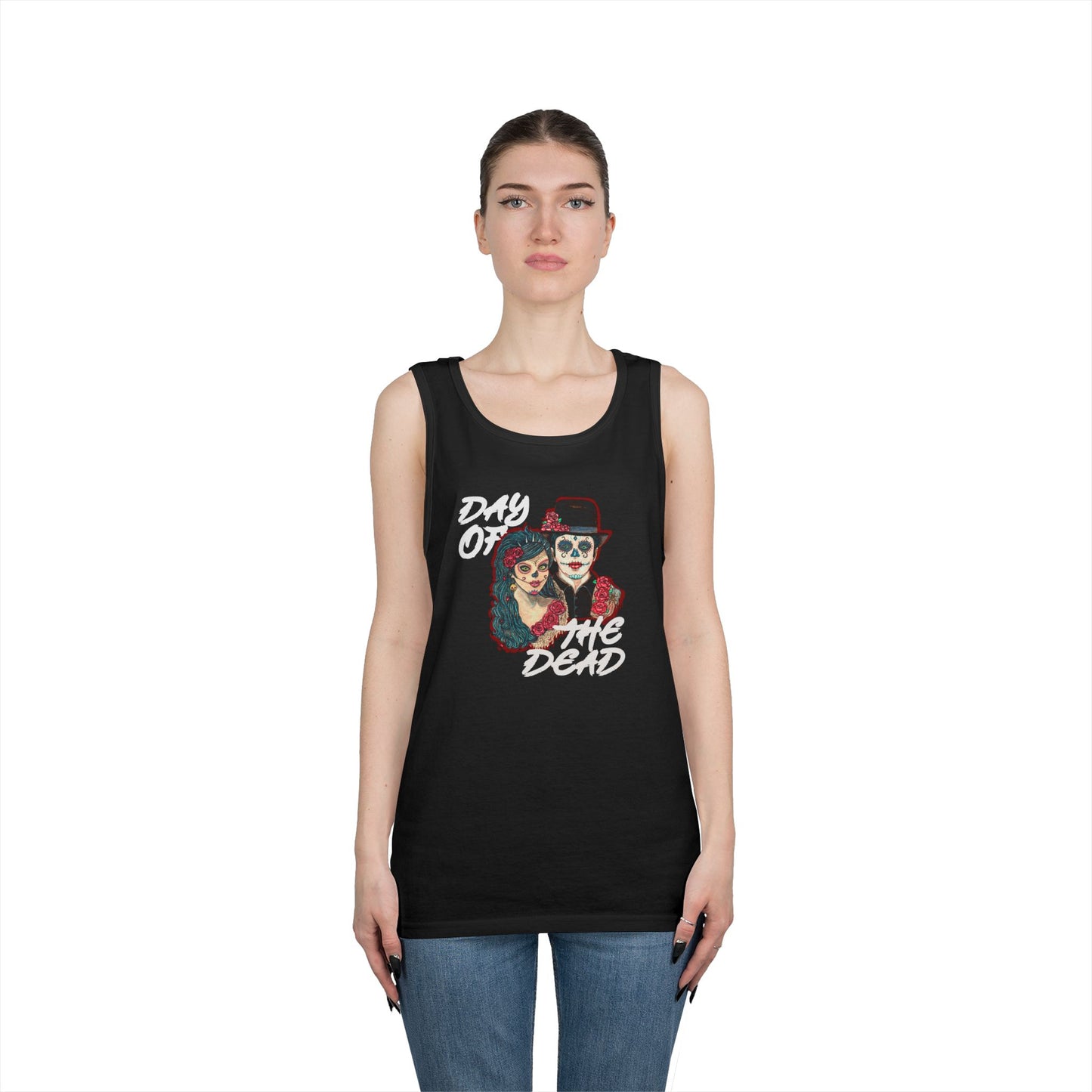 Day of the Dead Unisex Heavy Cotton Tank Top