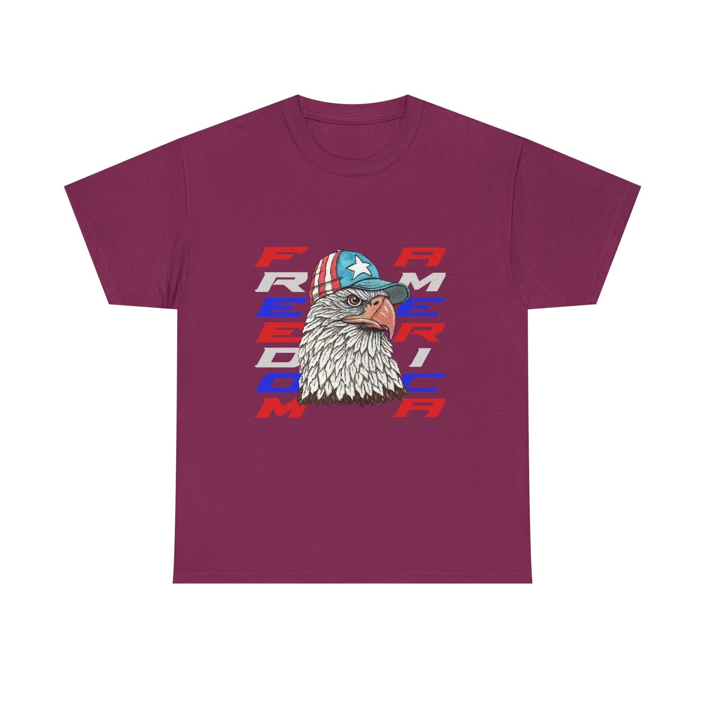 Freedom America Unisex Heavy Cotton Tee