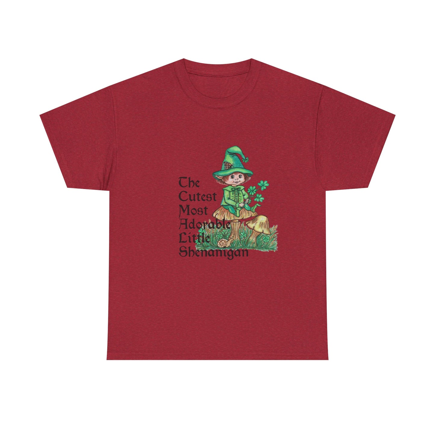 Cutest Leprechaun Unisex Heavy Cotton Tee