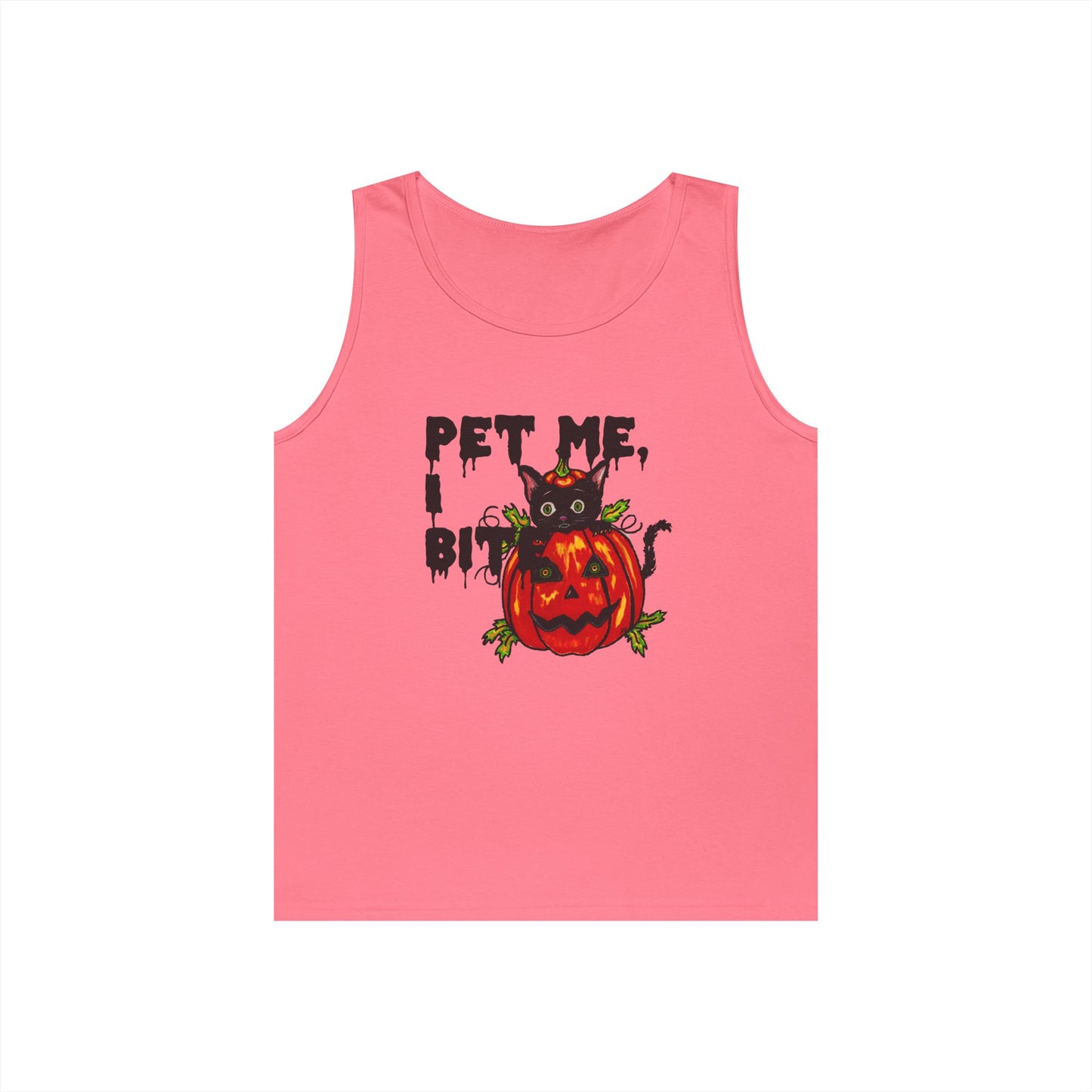 Pet Me Unisex Heavy Cotton Tank Top