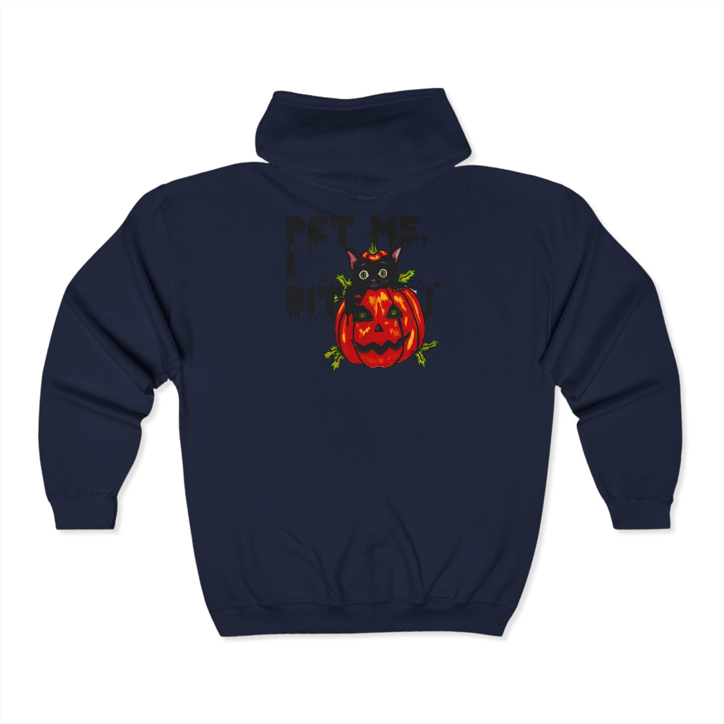 Pet me Unisex Heavy Blend™ Full Zip Hooded Sweatshirt