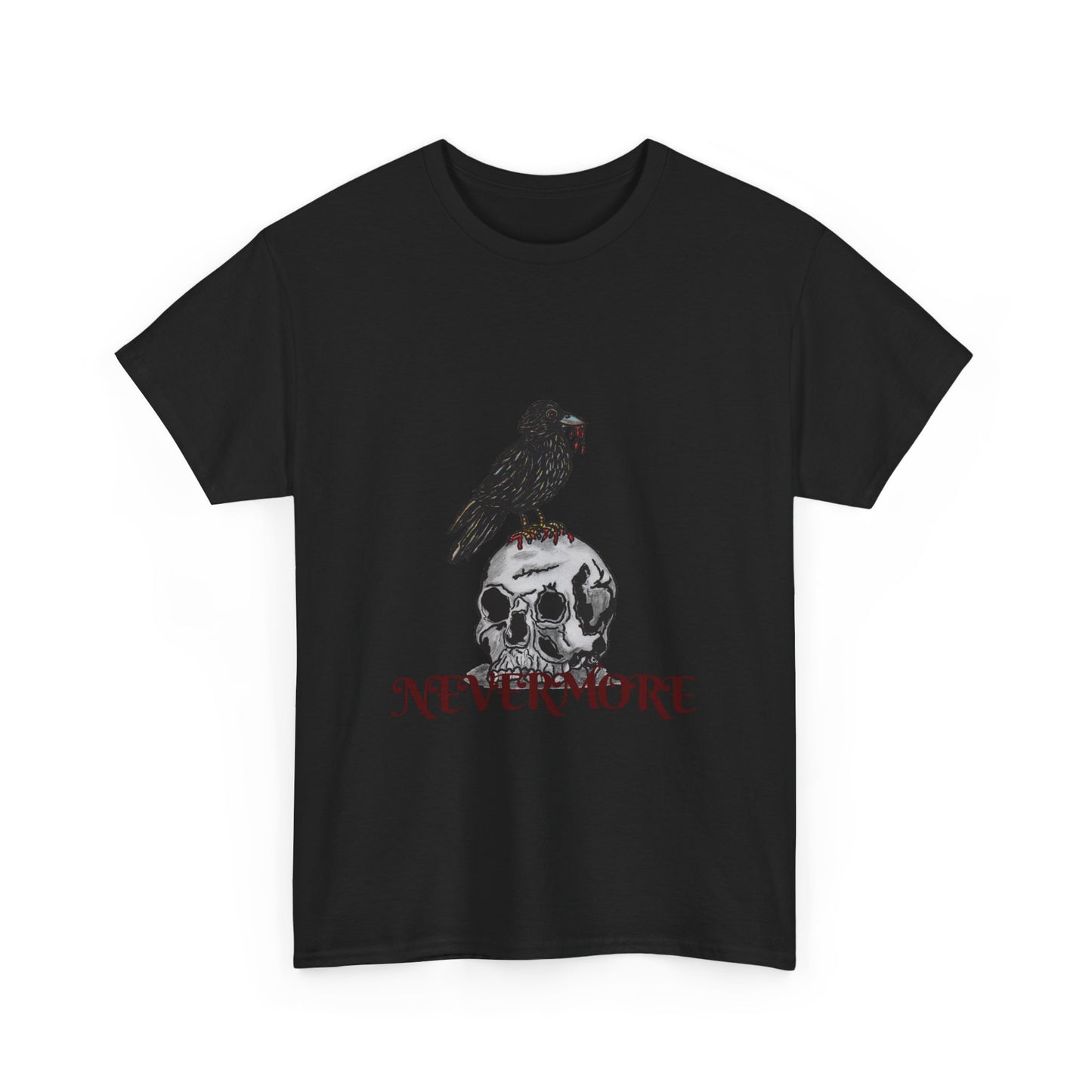 Nevermore Unisex Heavy Cotton Tee