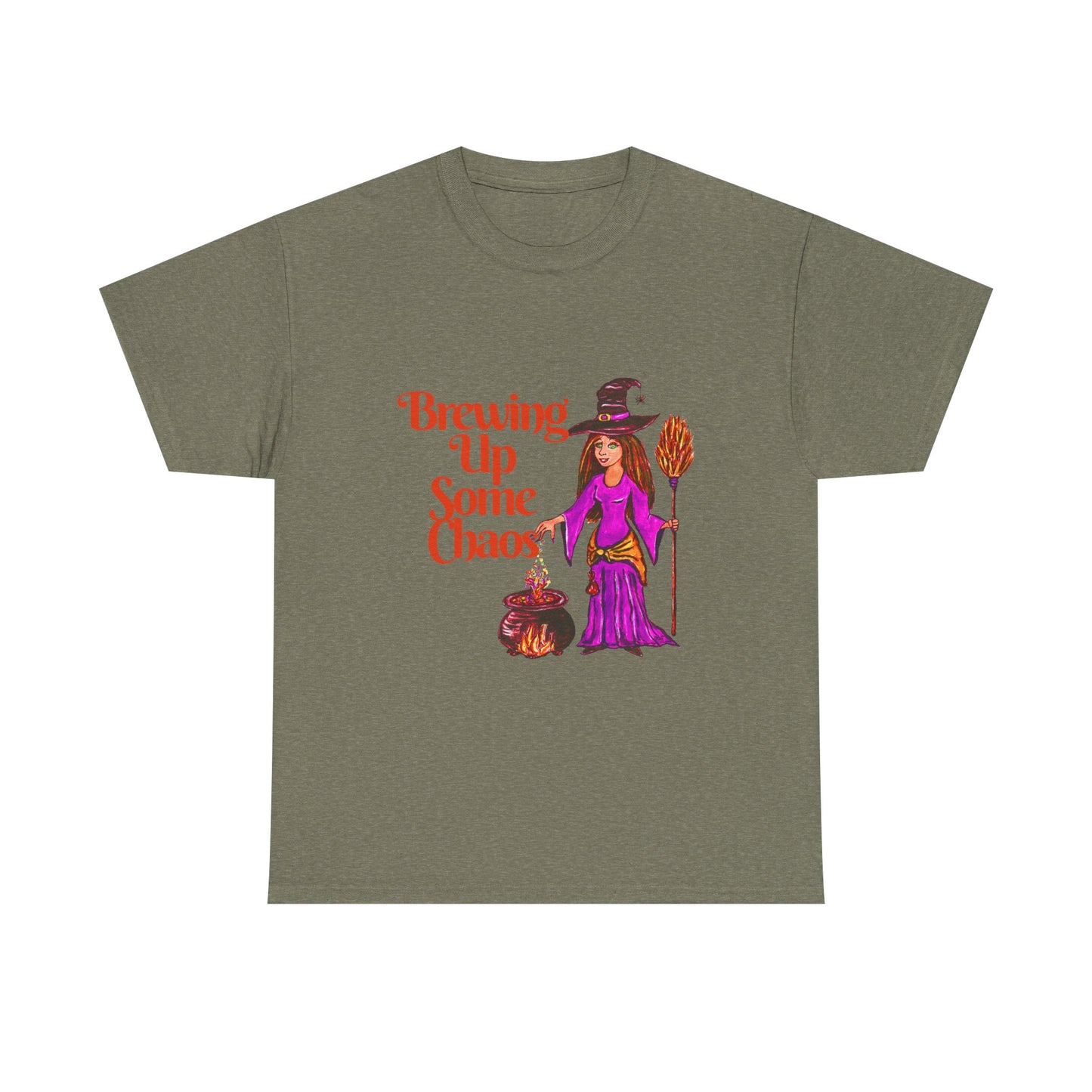 Brewing Up Some Chaos Unisex Heavy Cotton Tee