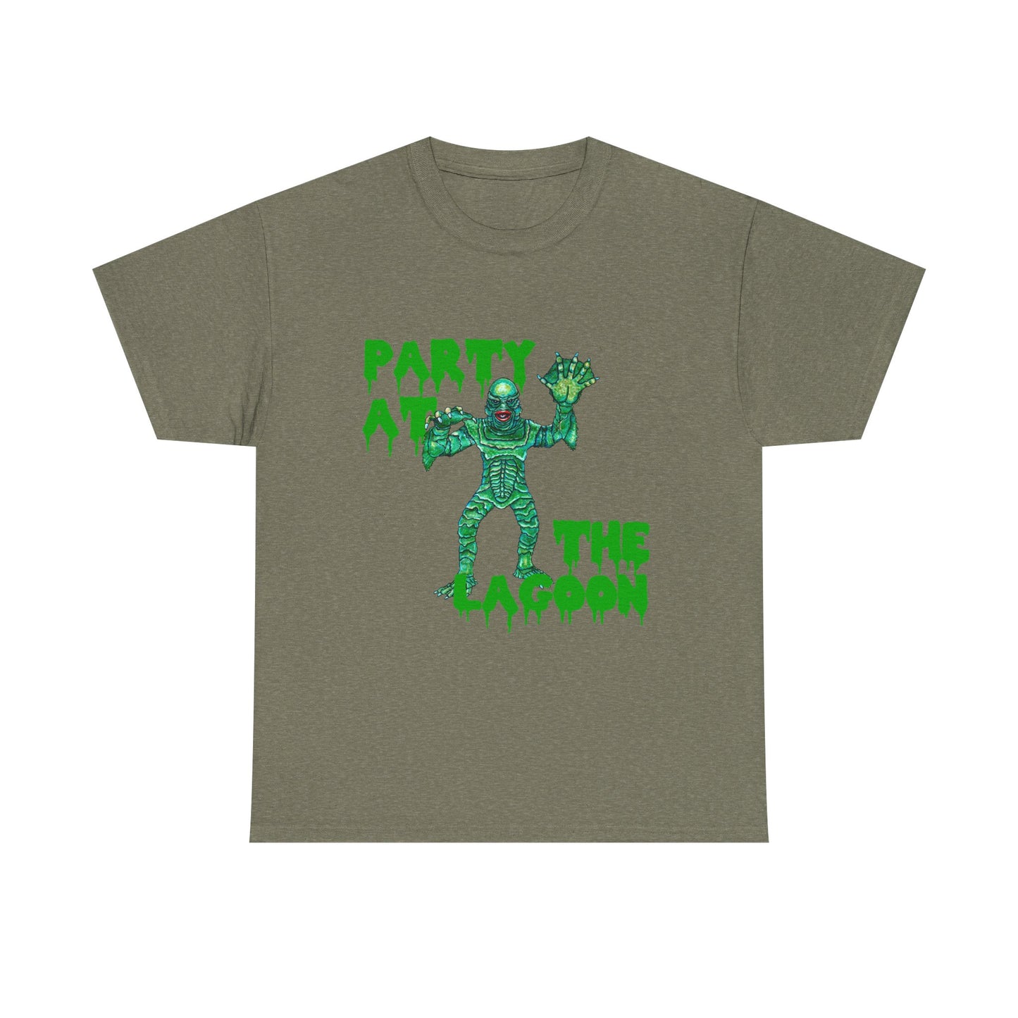 Party at the Lagoon Unisex Heavy Cotton Tee