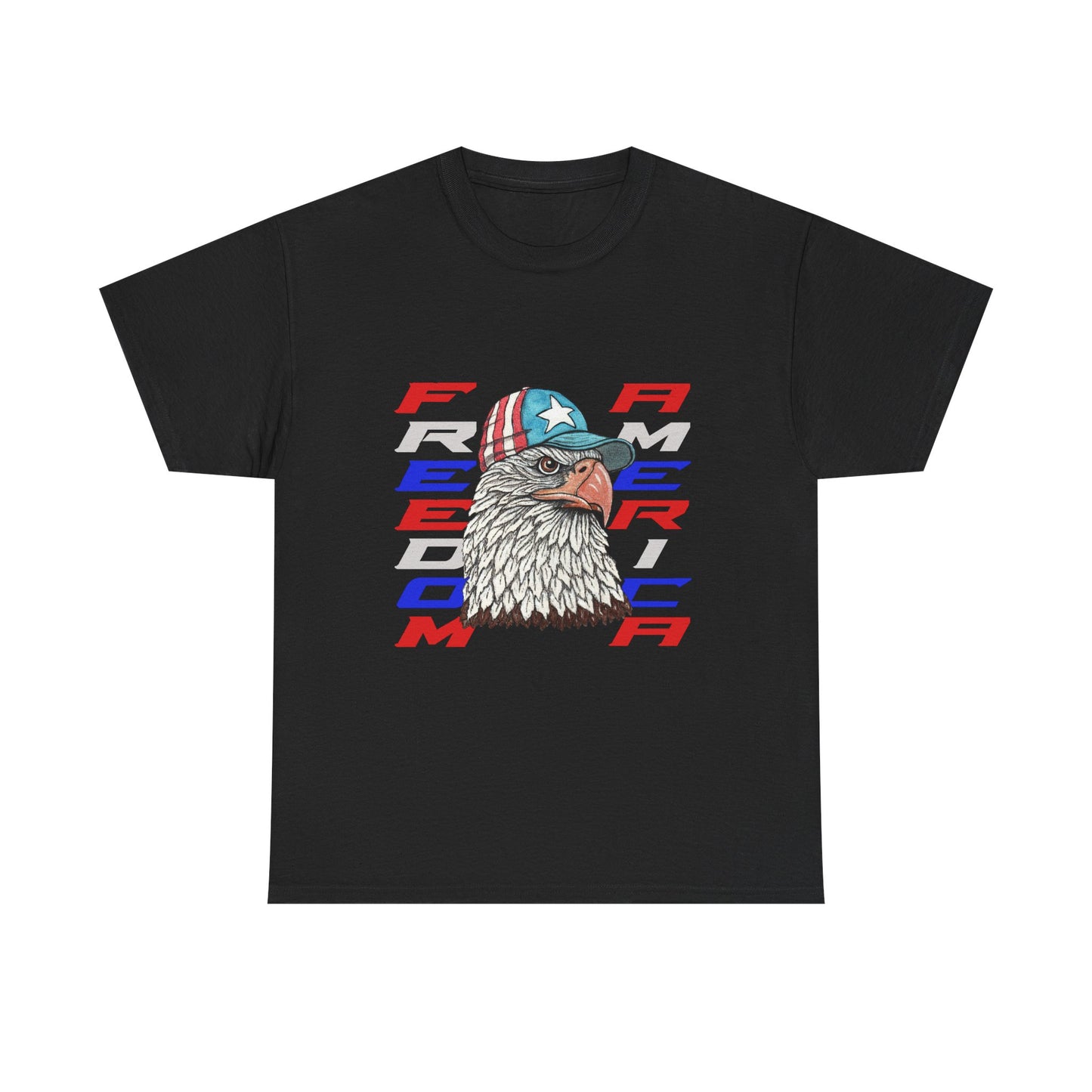 Freedom America Unisex Heavy Cotton Tee