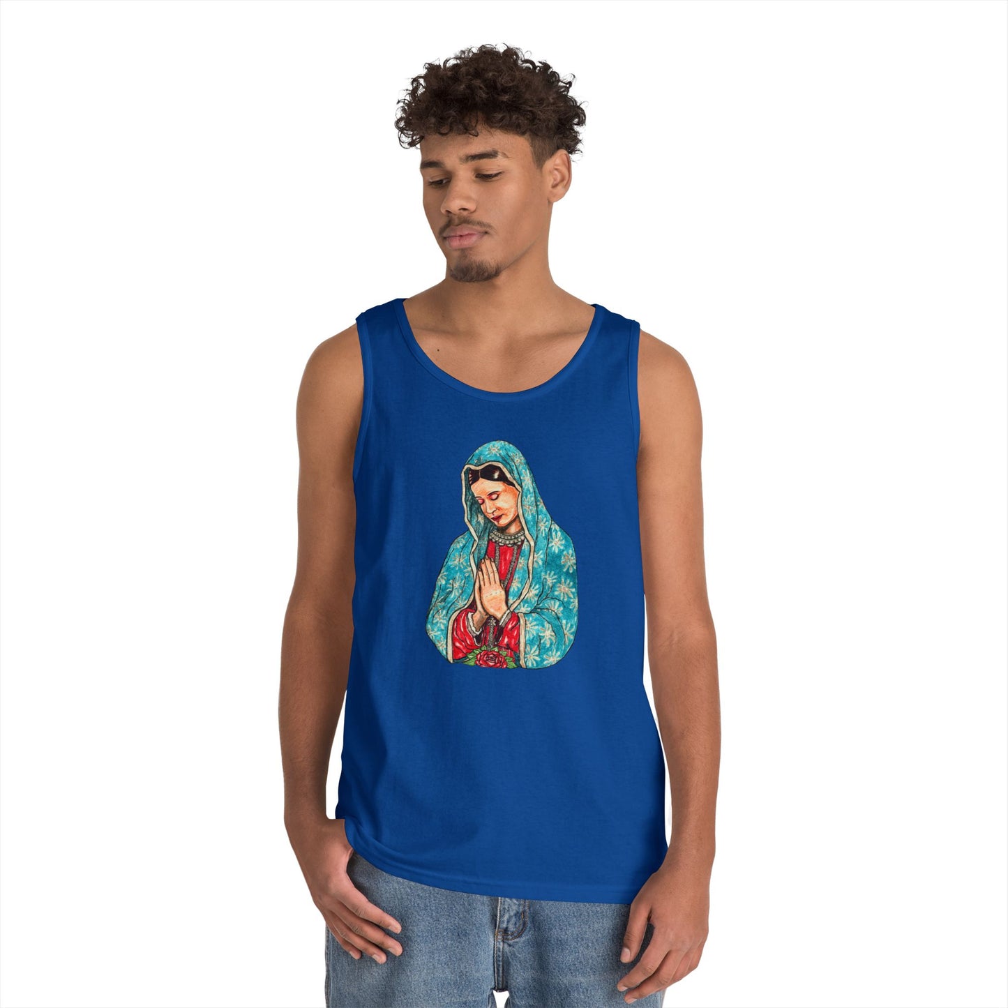 Mary Unisex Heavy Cotton Tank Top